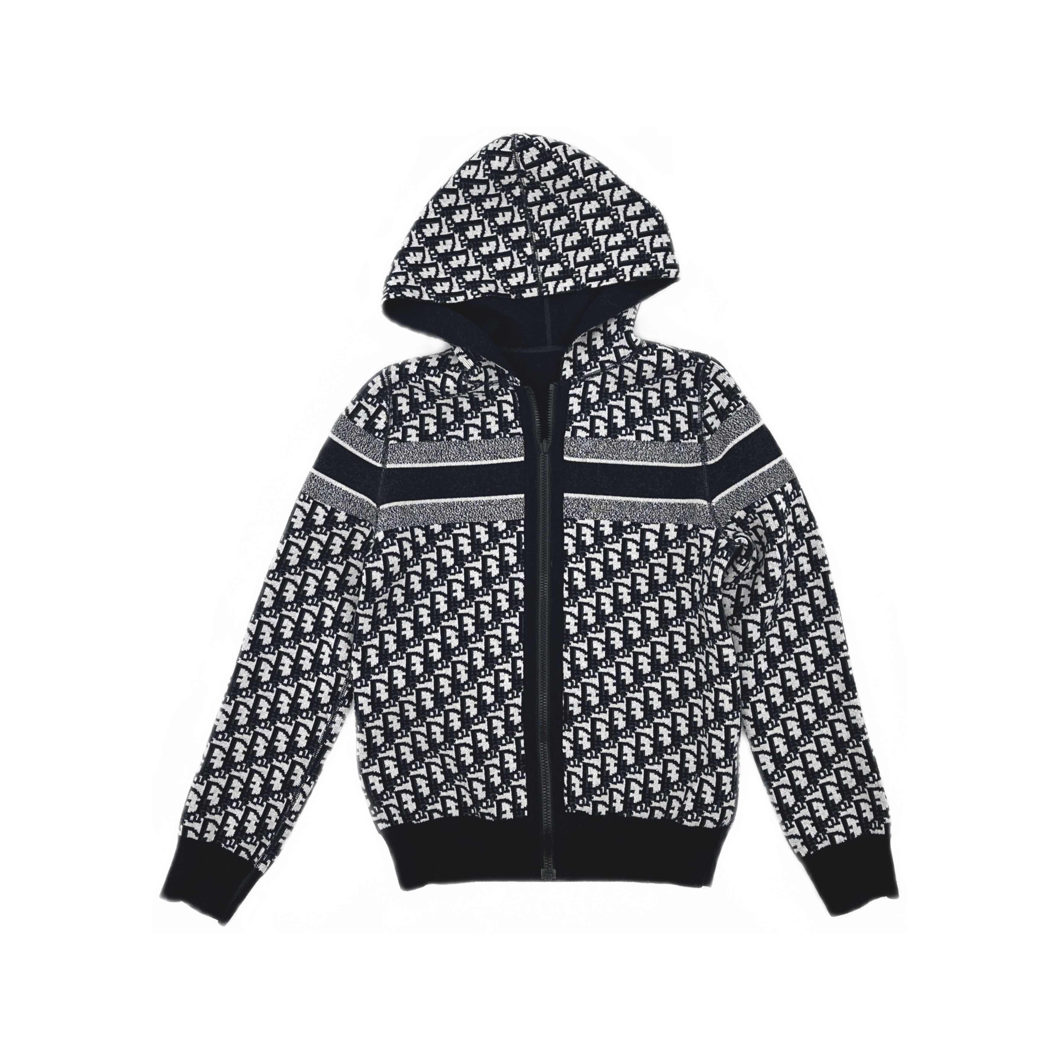 Dior Dior Oblique Zip Hoodie Size 36 Size XS / US 0-2 / IT 36-38 - 1 Thumbnail