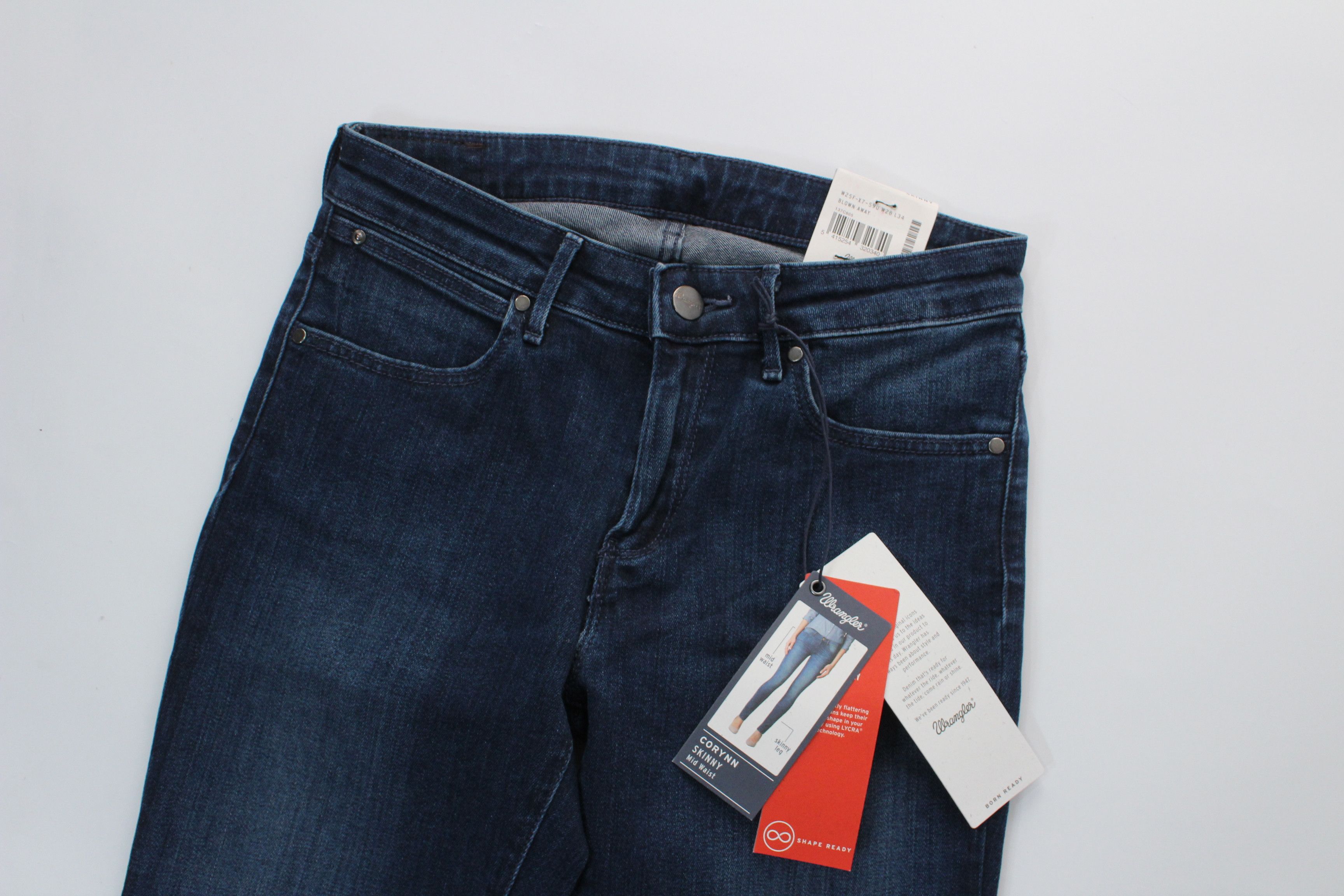 Wrangler Wrangler Skinny Jeans Womens Size 28/34 New Authentic Size 28" / US 6 / IT 42 - 3 Thumbnail