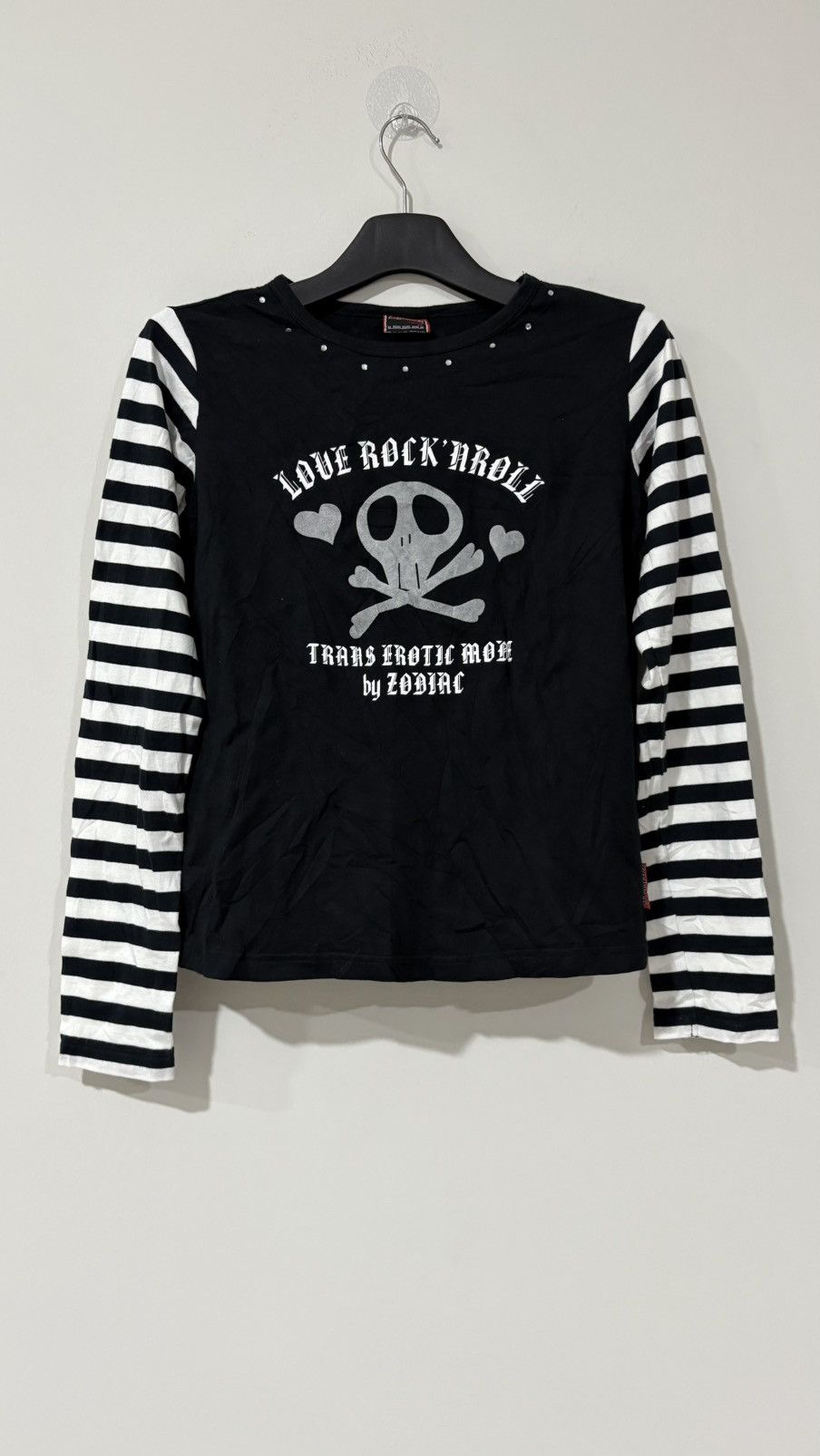 If Six Was Nine ZODIAC SHIRT POEM STRIPED PUNK SHIRT Size US XS / EU 42 / 0 - 1 Thumbnail