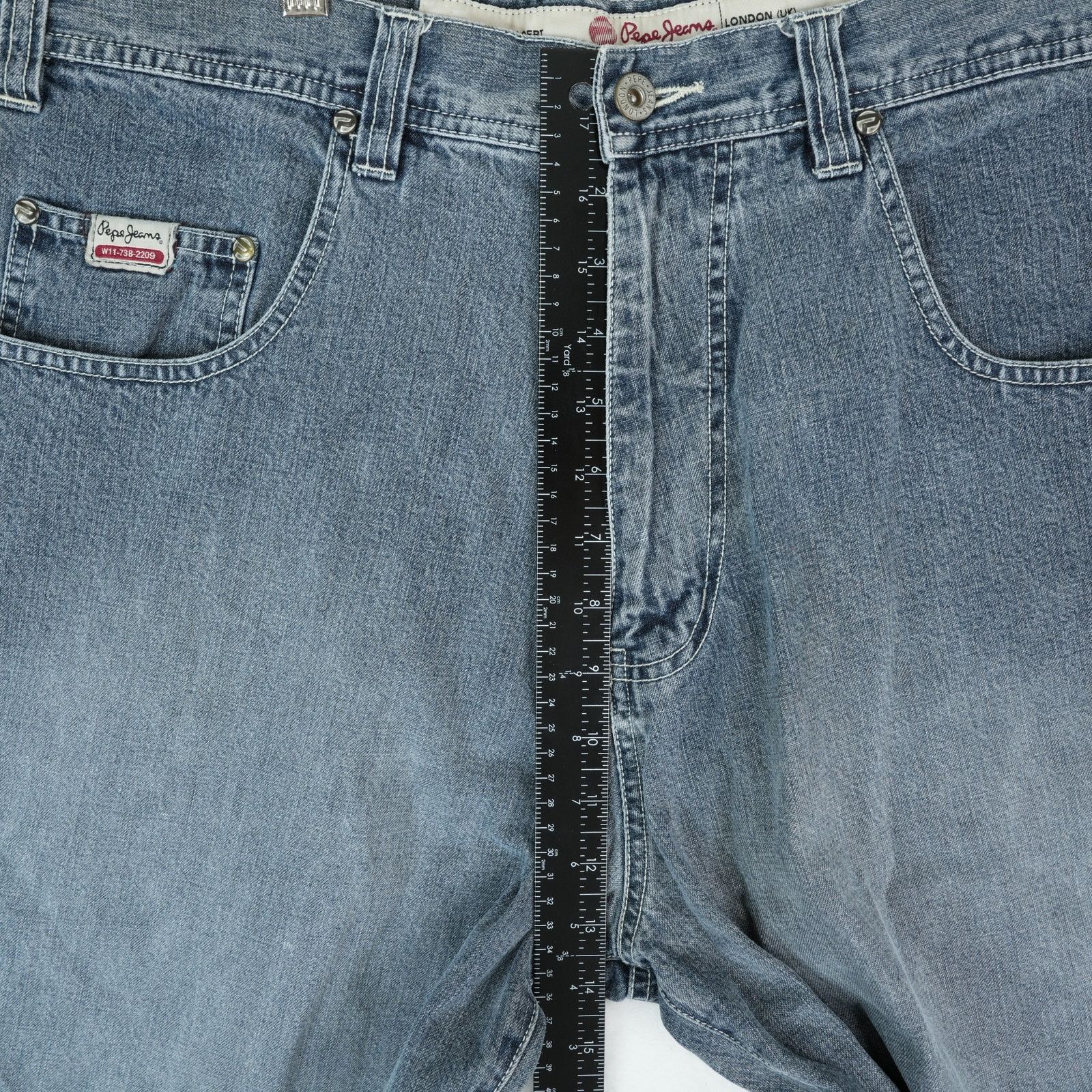 Pepe Jeans Vtg Pepe Jeans London Shorts 38x14.5 Carpenter Utility Y2K Size US 38 / EU 54 - 13 Thumbnail
