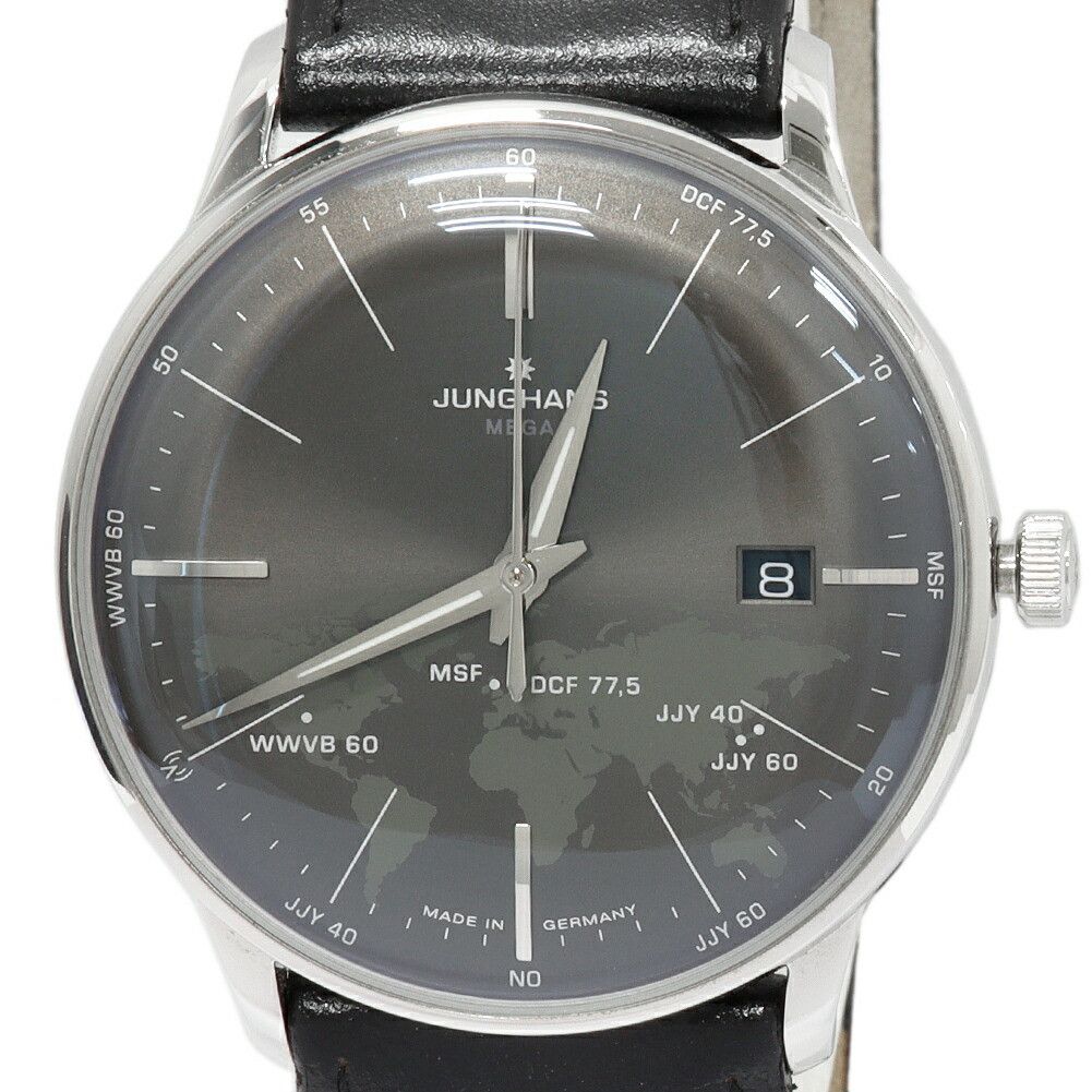 Other Other JUNGHANS Meister Stainless Steel Quartz Mens Metal Quartz 058480300 DUTY FREE for USA Size ONE SIZE - 1 Thumbnail