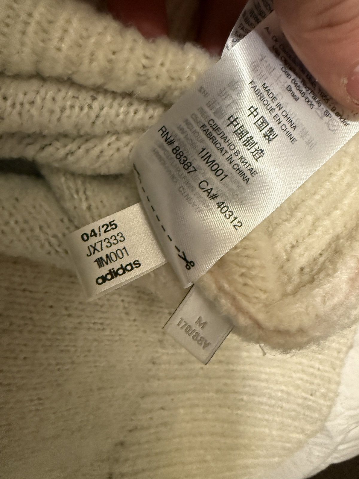Adidas × Y-3 rare Y-3 x adidas Graphic Knit Cardigan Size US M / EU 48-50 / 2 - 9 Thumbnail
