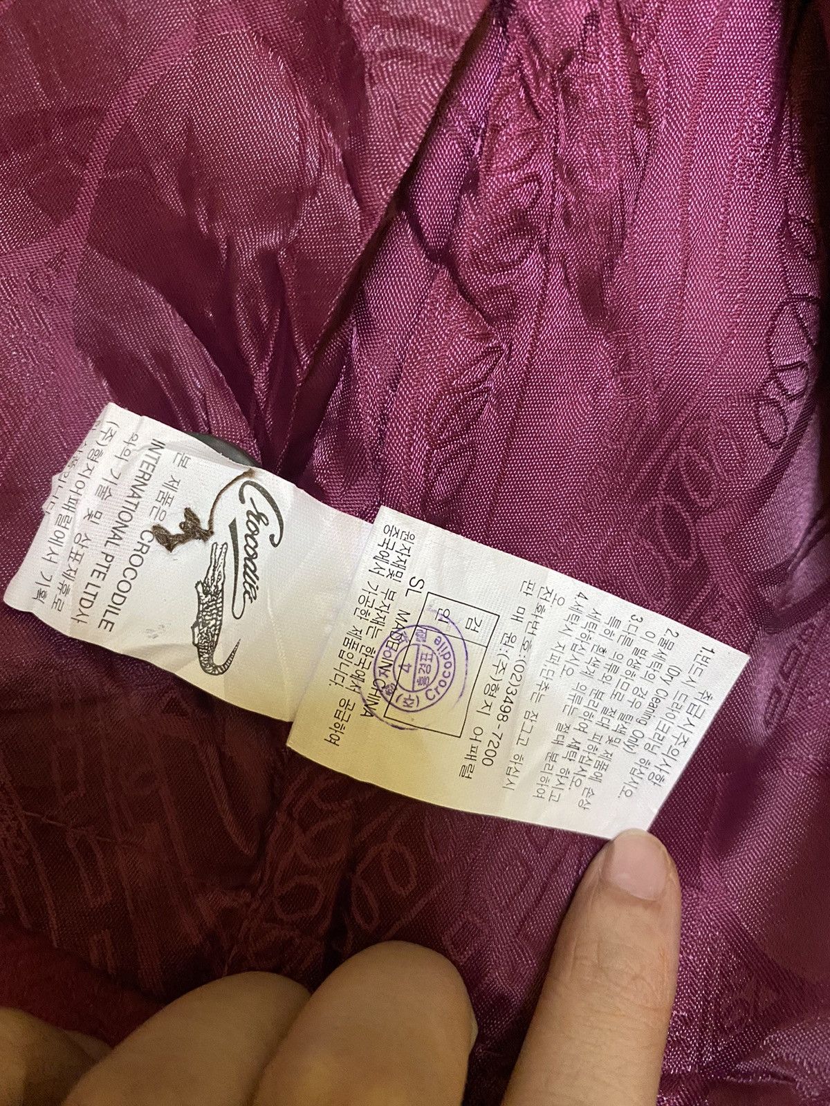Japanese Brand × Other Crocodile Ladies Coat Handmade Size L / US 10 / IT 46 - 4 Thumbnail