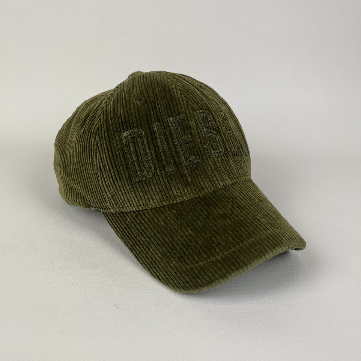 Diesel Vintage Diesel Corduroy Hat Cap Flexfit Yupoong Korea  display picture 3
