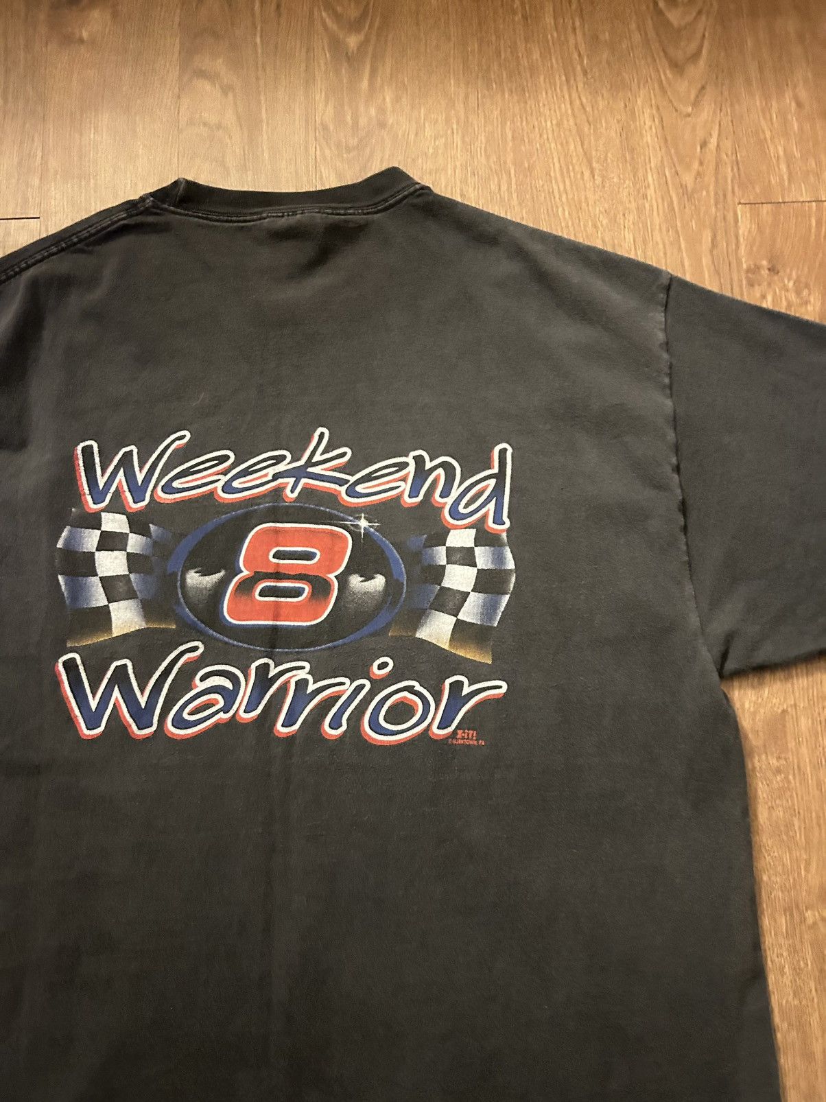 Vintage Vintage Dale Earnhardt Faded Distressed T-Shirt Size US XL / EU 56 / 4 - 2 Thumbnail