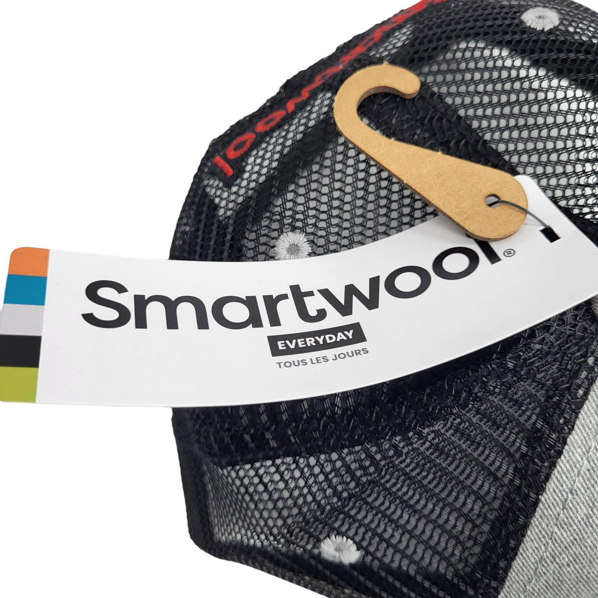 Smartwool Smartwool Truckers Hat Front Logo Snapback Mesh Grey Unisex Size ONE SIZE - 9 Thumbnail