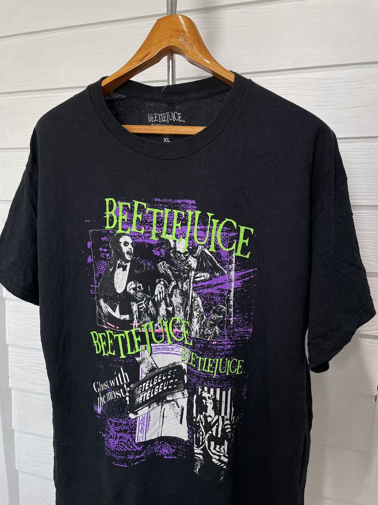 Vintage BEETLEJUICE MOVIE (2024) Size US XL / EU 56 / 4 - 2 Thumbnail