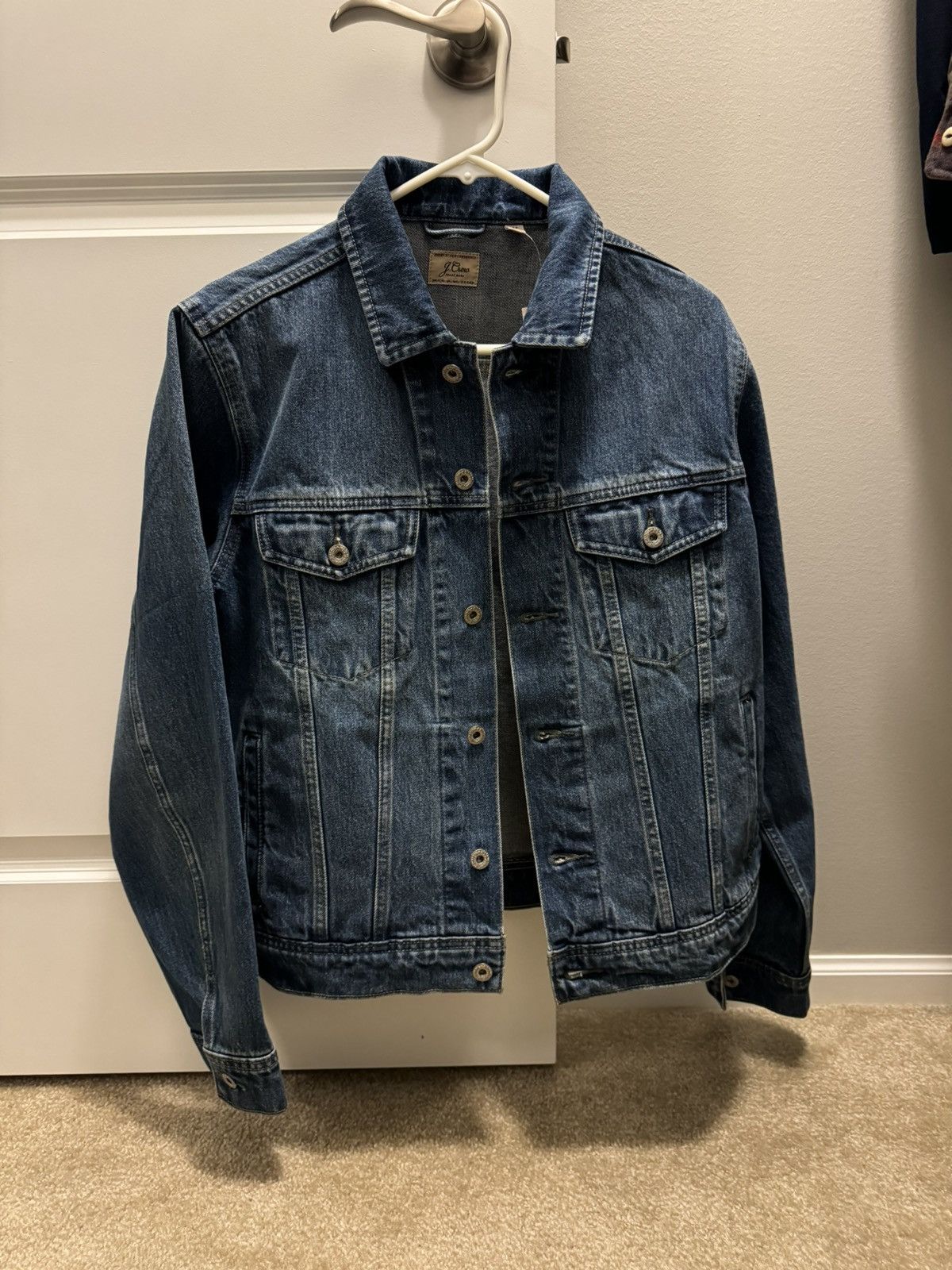 image of J Crew Denim Jacket in Medium Wash, Men's
