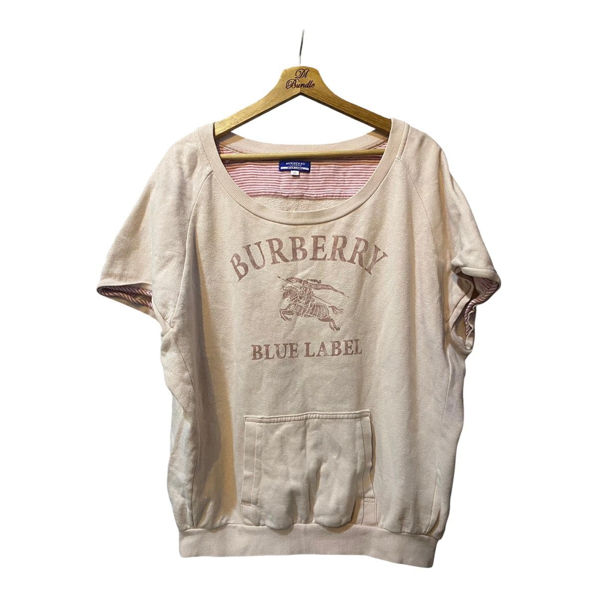 Burberry burberry london blue label short sleeve sweatshirt Size M / US 6-8 / IT 42-44 - 1 Thumbnail
