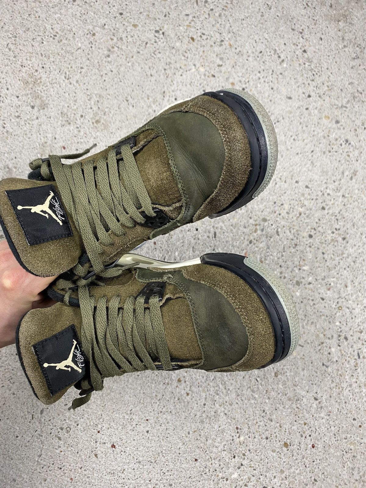 Jordan Brand Jordan sneakers SE olive green military retro vintage Size US 7 / EU 40 - 9 Thumbnail