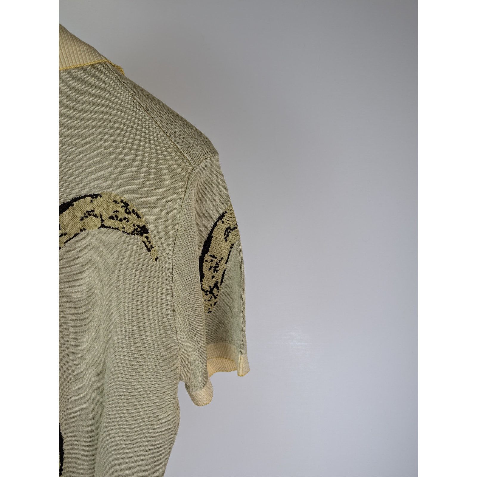 Jacquemus o1rshd1 Le Polo Marino Short-Sleeve Shirt in Banana Yellow Size US L / EU 52-54 / 3 - 13 Thumbnail