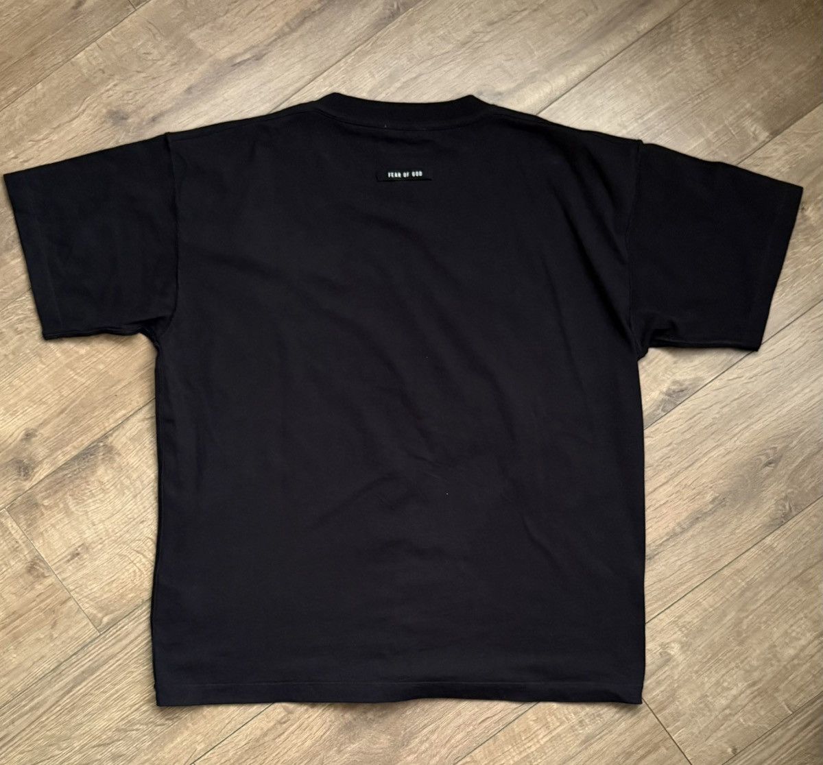 Fear of God FEAR OF GOD FG LOGO T SHIRT BLACK Size US M / EU 48-50 / 2 - 2 Thumbnail