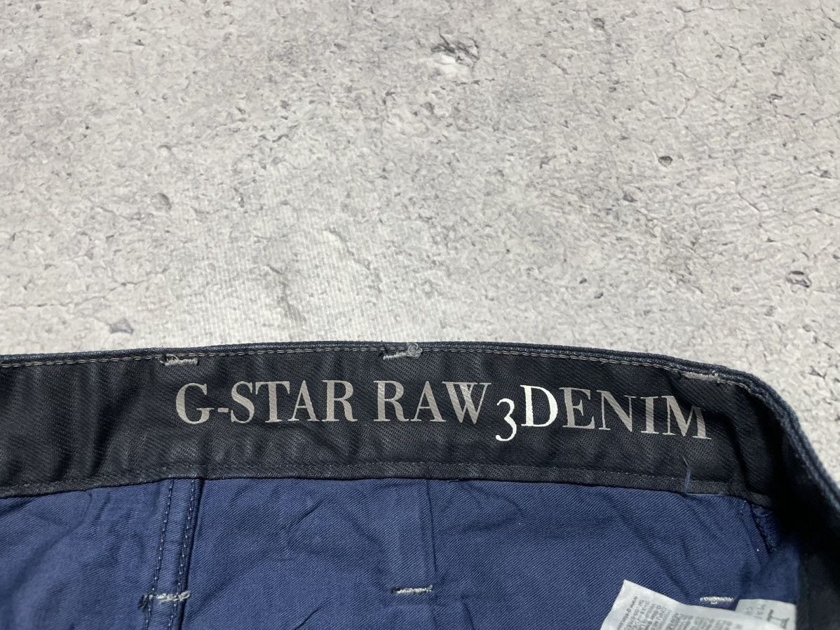 G-Star × Japanese Brand Vintage Workwear Pants Denim G Star Raw 96 Big Logo 28x30 Size US 30 / EU 46 - 6 Thumbnail