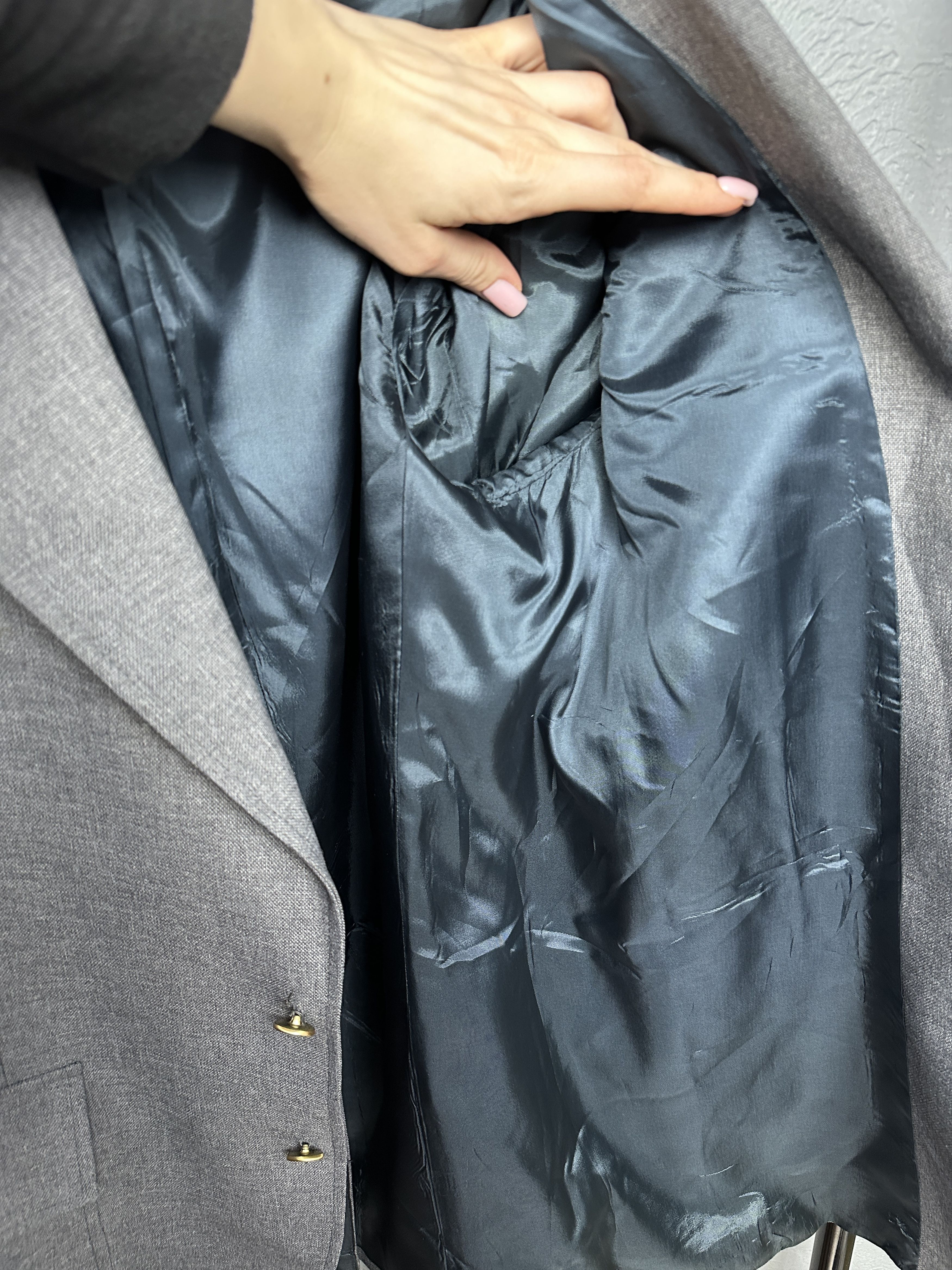 Levi's Levi's Panatela Vintage Mens Sport Coat Blazer Jacket Size 44L - 5 Thumbnail