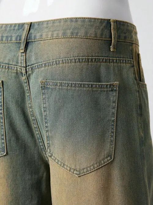 Japanese Brand Atsuko x Riyo Washed Vintage Y2k Shorts Jorts Denim Size US 32 / EU 48 - 3 Thumbnail