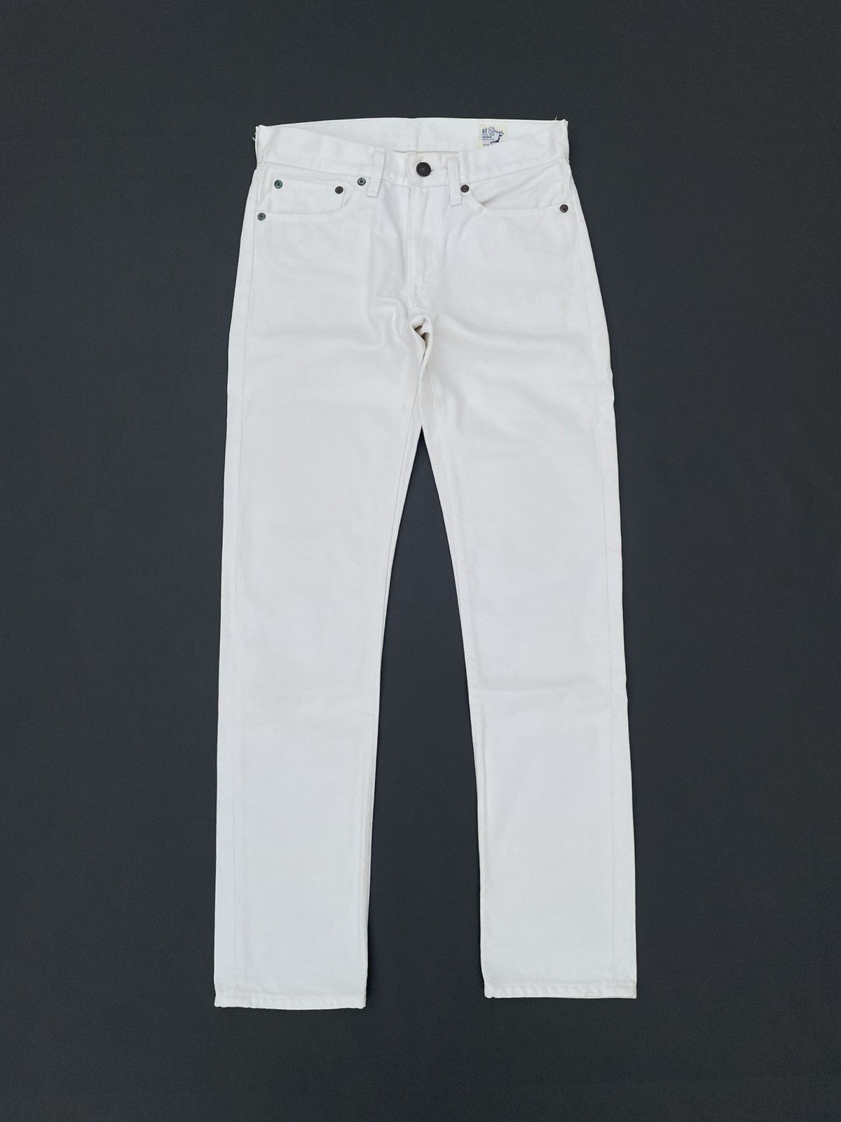 Orslow OrSlow 107 Slim Fit White Size US 29 - 1 Thumbnail