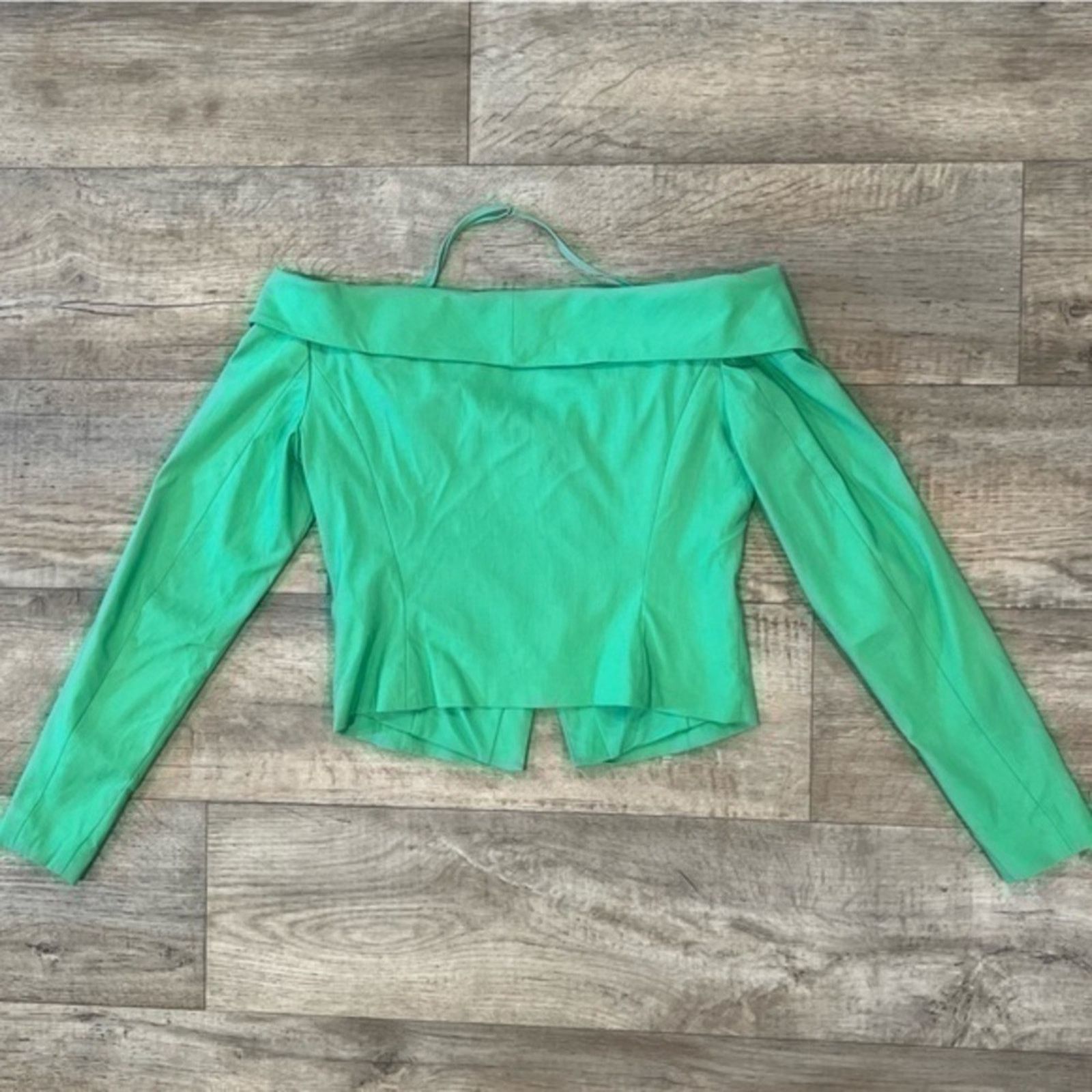 Zara ZARA Off-Shoulder Blazer NWT Size L / US 10 / IT 46 - 18 Thumbnail