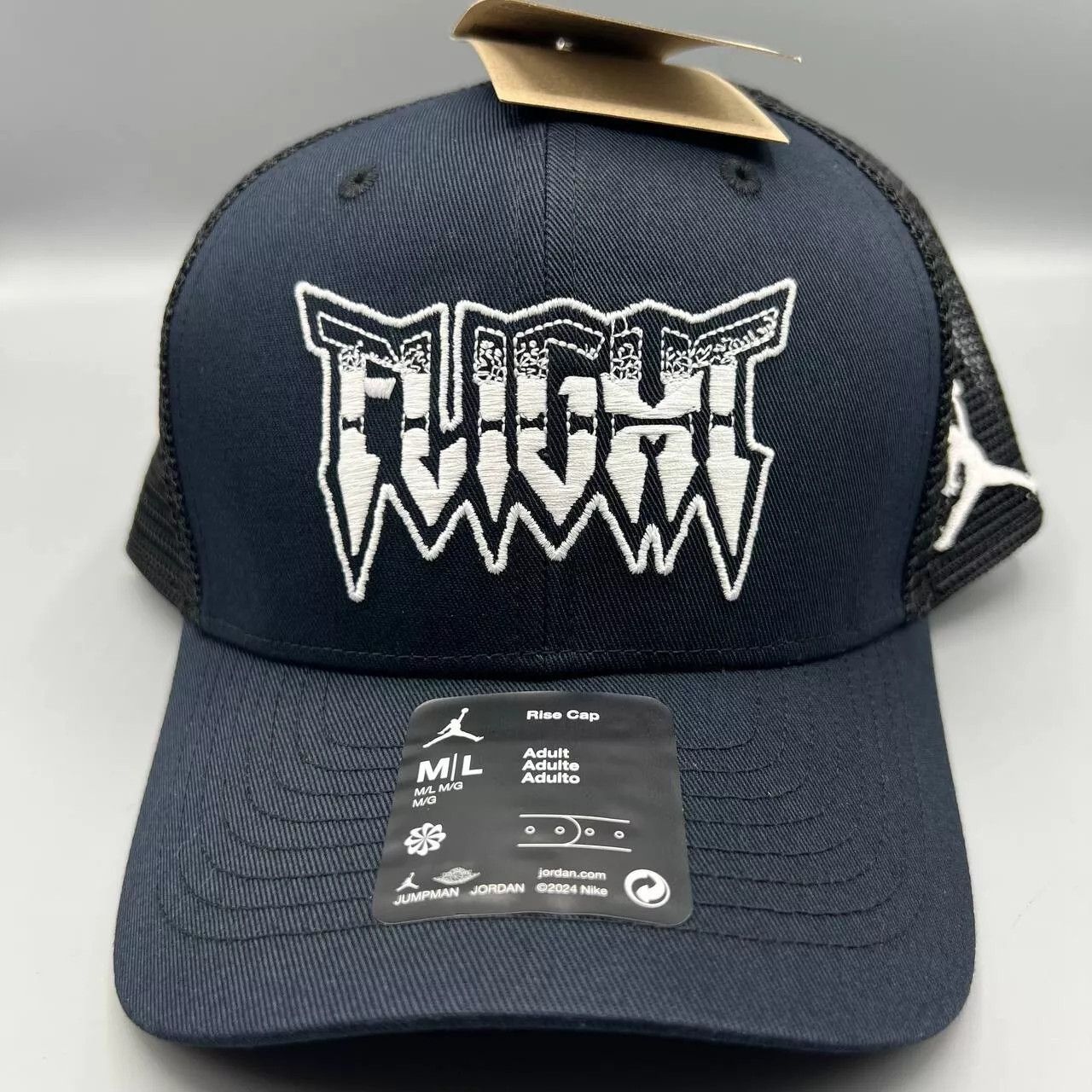 Jordan Brand Air Jordan Flight Trucker Hat Men M-L Jumpman Snap Back Cap Size ONE SIZE - 1 Thumbnail