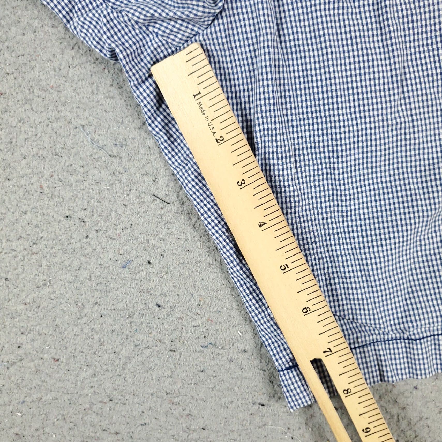 Nautica VINTAGE Nautica Shorts Men Size 38 Casual Chino Flat Front Check Blue Cotton Size US 38 / EU 54 - 6 Thumbnail