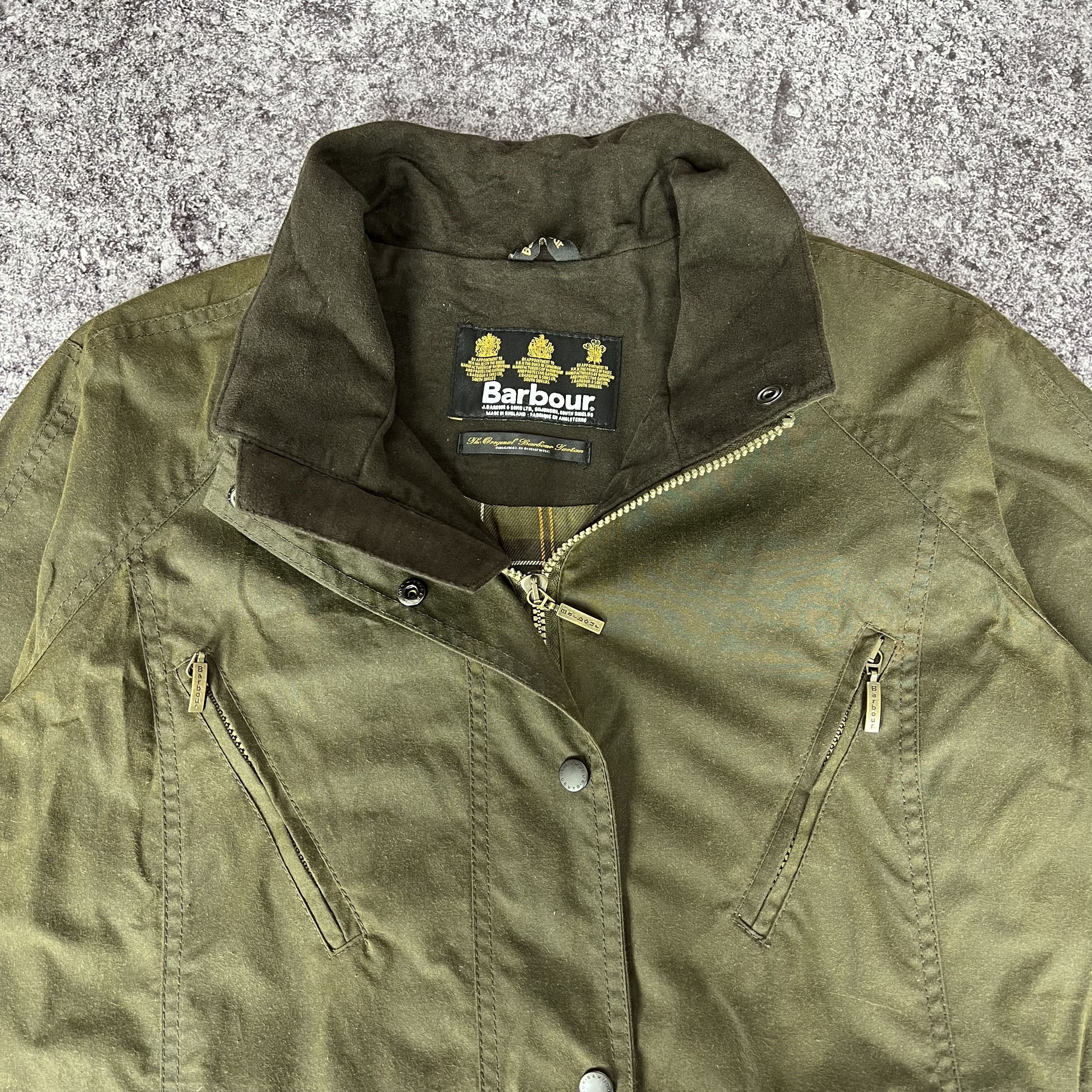 Barbour Barbour Newhampton Waxed Trench Coat Jacket Size UK 16 Size XL / US 12-14 / IT 48-50 - 5 Thumbnail
