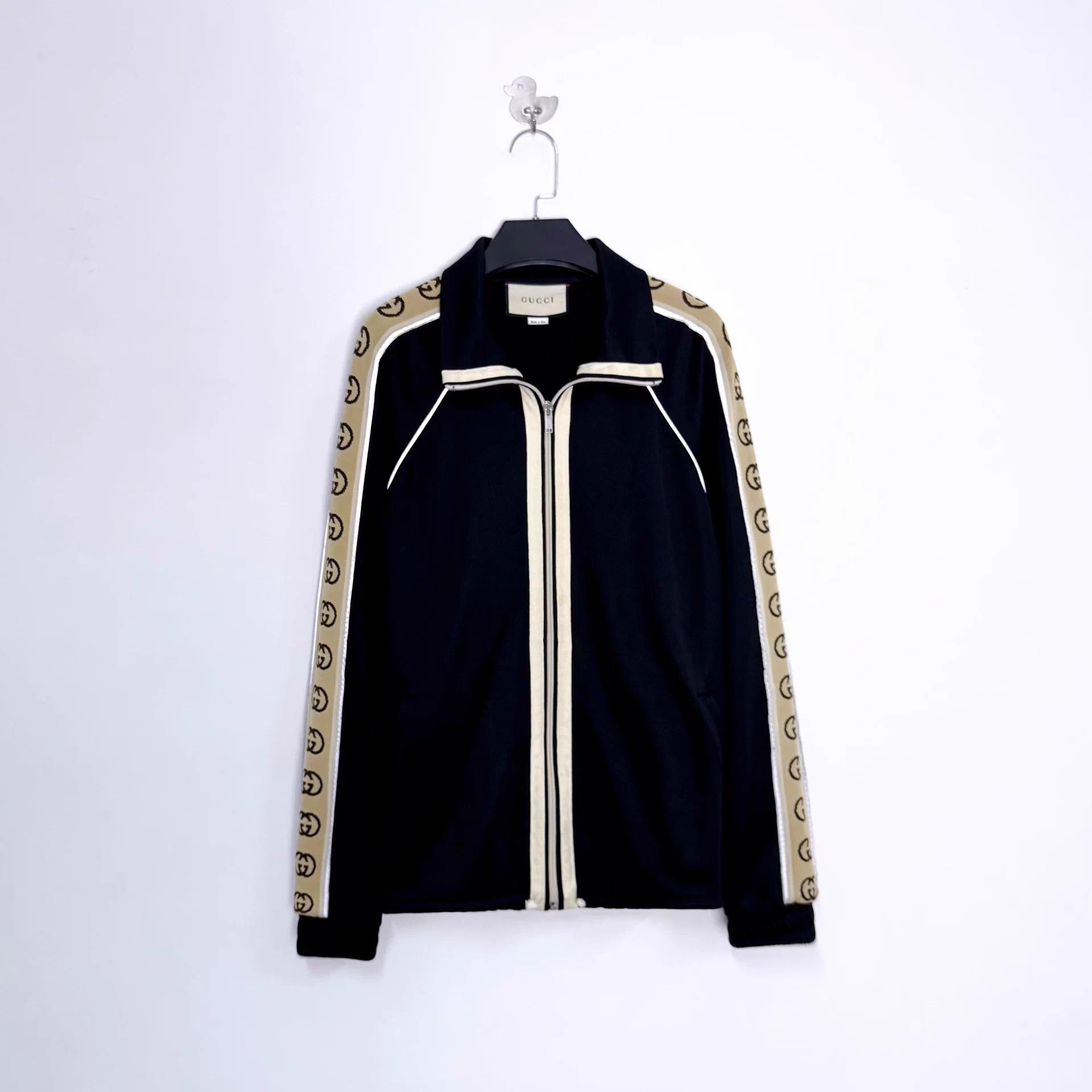 Gucci Gucci 3M GG Jacquard Black Unisex Zip Jacket S Size US S / EU 44-46 / 1 - 1 Thumbnail