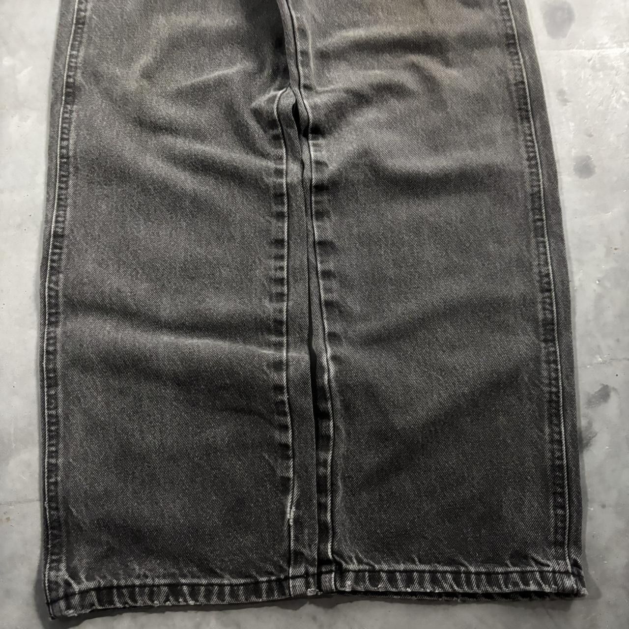 Vintage Crazy Vintage Y2K/2000s Grunge Faded Black Denim Jeans! 33x30 Size US 33 - 6 Thumbnail