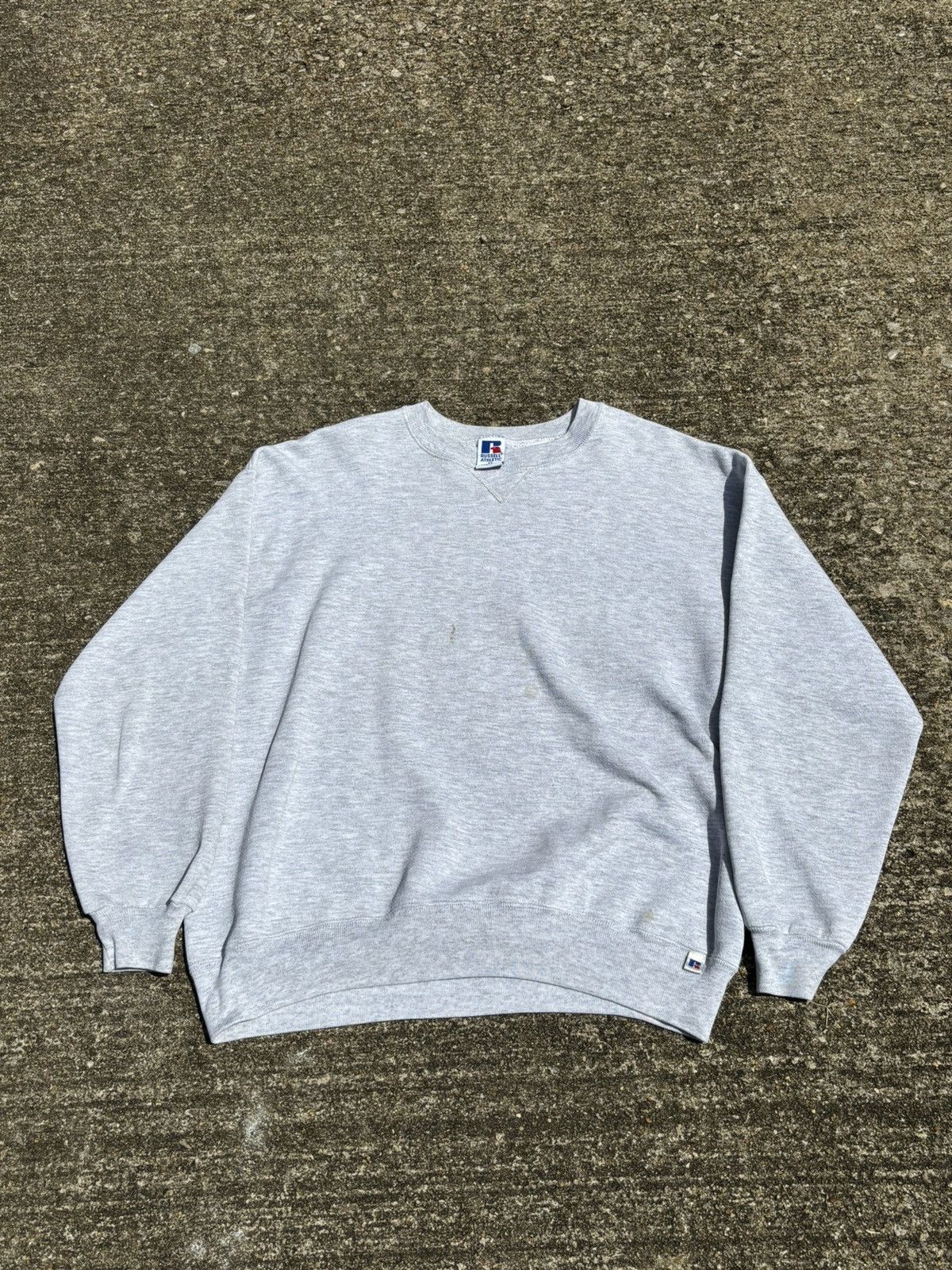 Russell Athletic Vintage Russell Athletic Sweatshirt Grey Size US XL / EU 56 / 4 - 1 Thumbnail