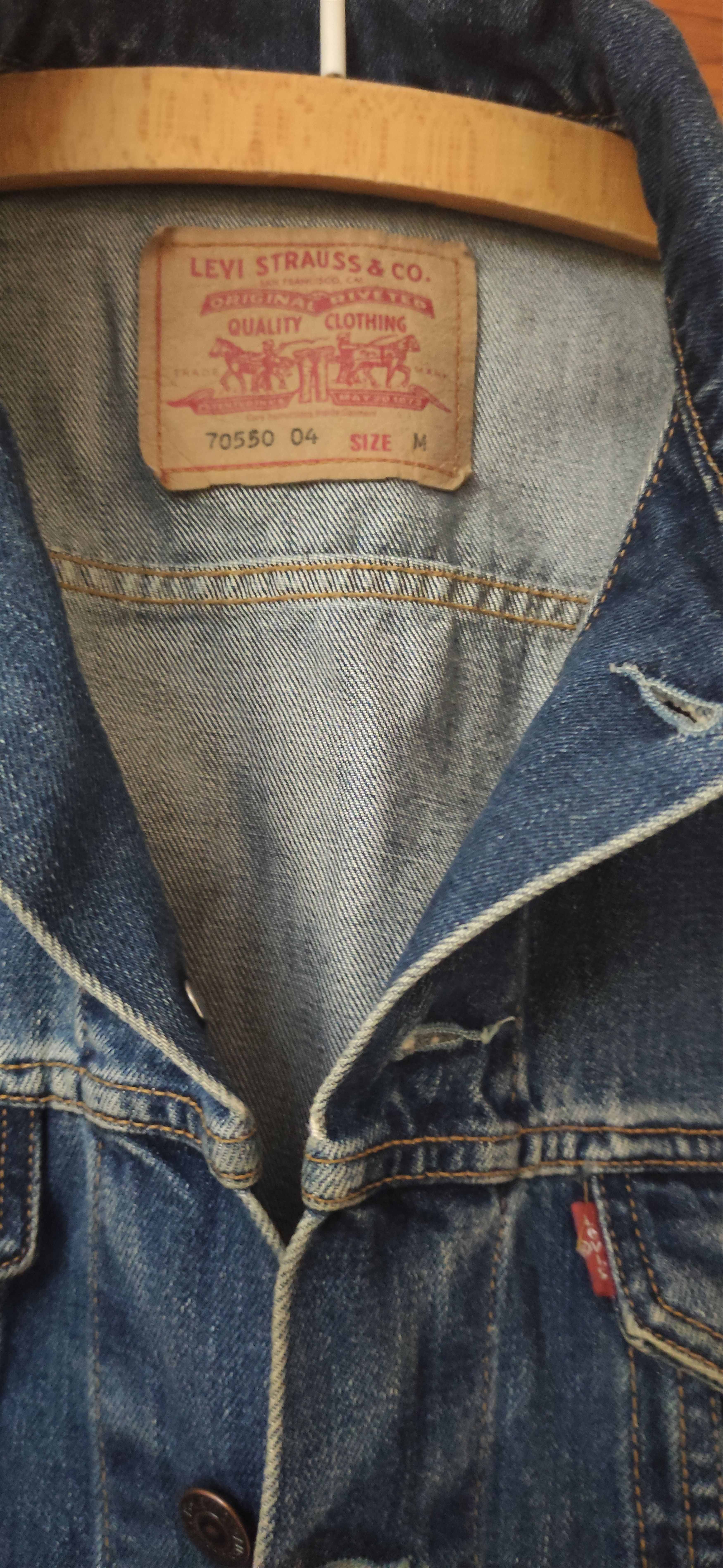 Levi's The men's jacket Levi's Size US M / EU 48-50 / 2 - 2 Thumbnail