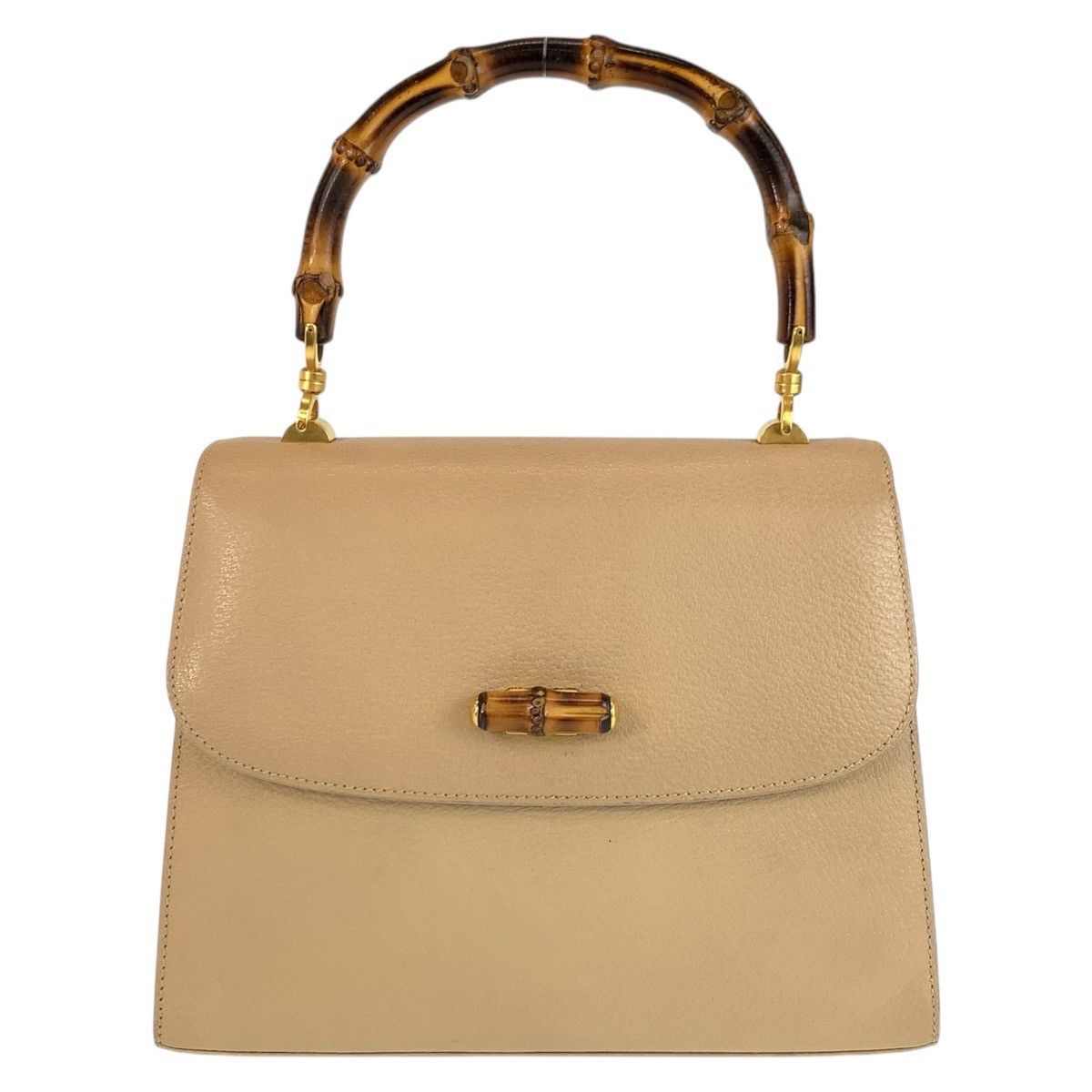 Gucci Gucci Gucci Leather Bamboo Handbag 000 110 Leather Handbag 000 110 Size ONE SIZE - 1 Thumbnail