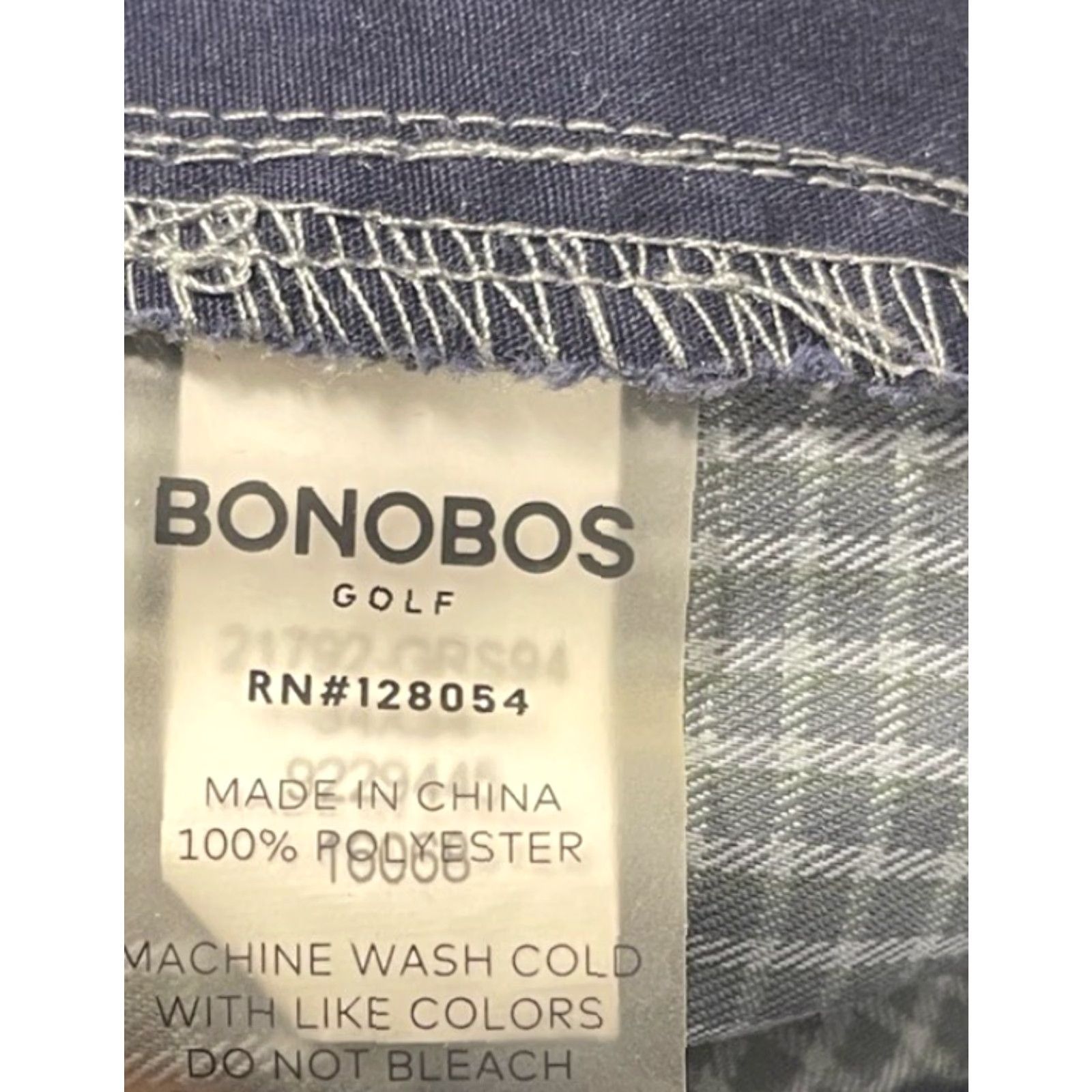 Bonobos Bonobos Golf Pants Mens 34x33.5 Green Plaid Flat Front Stretch Anti-slip Waist Size US 34 / EU 50 - 5 Thumbnail