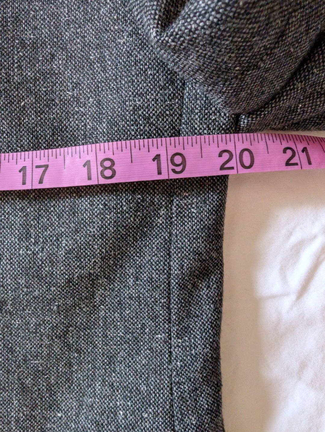 Calvin Klein Calvin Klein Collection Sport Jacket, Grey Tweed 40R Size 40R - 4 Thumbnail