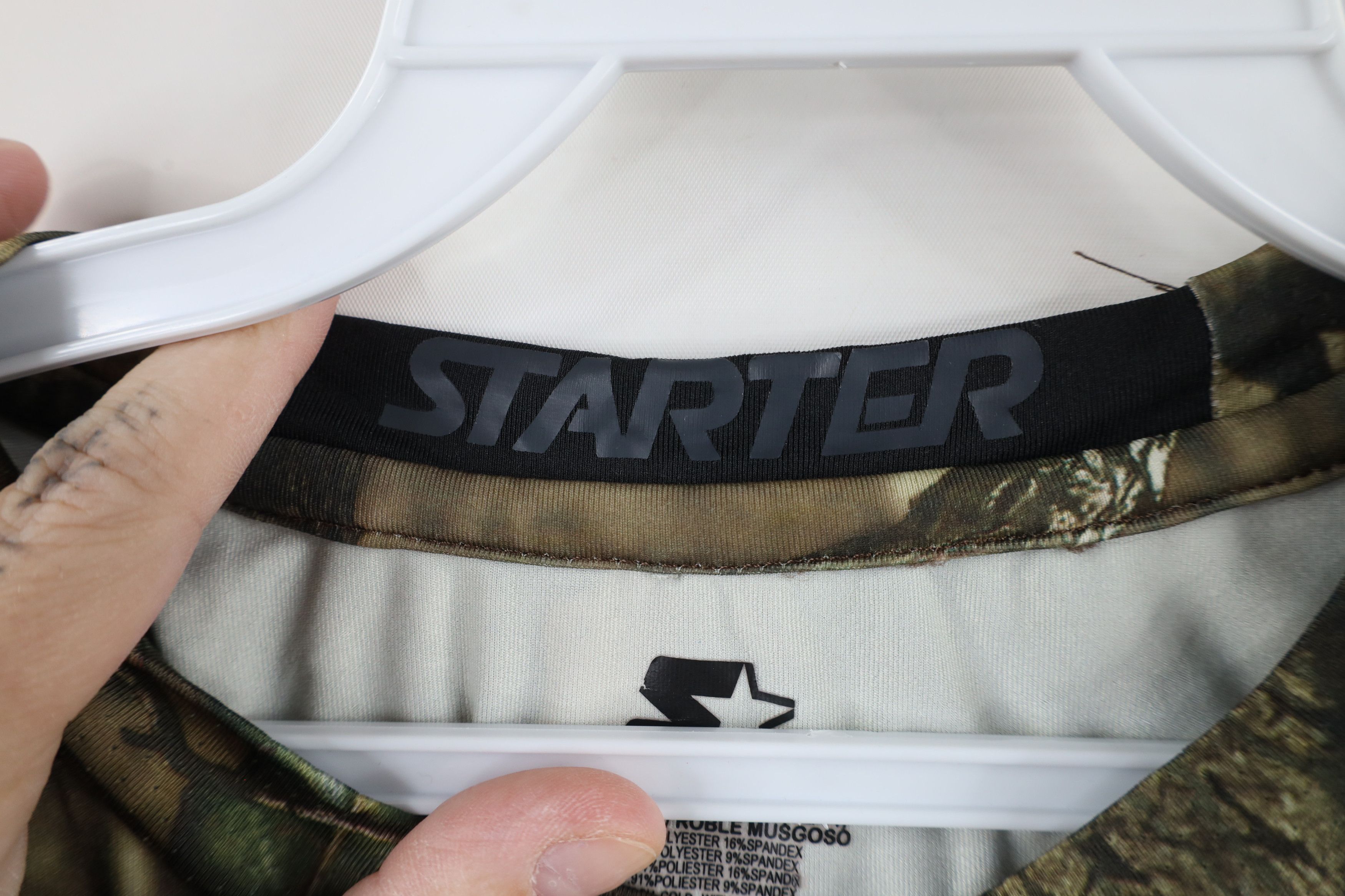 Starter × Vintage Vintage Starter Camouflage Compression Short Sleeve T-Shirt Size US L / EU 52-54 / 3 - 6 Thumbnail