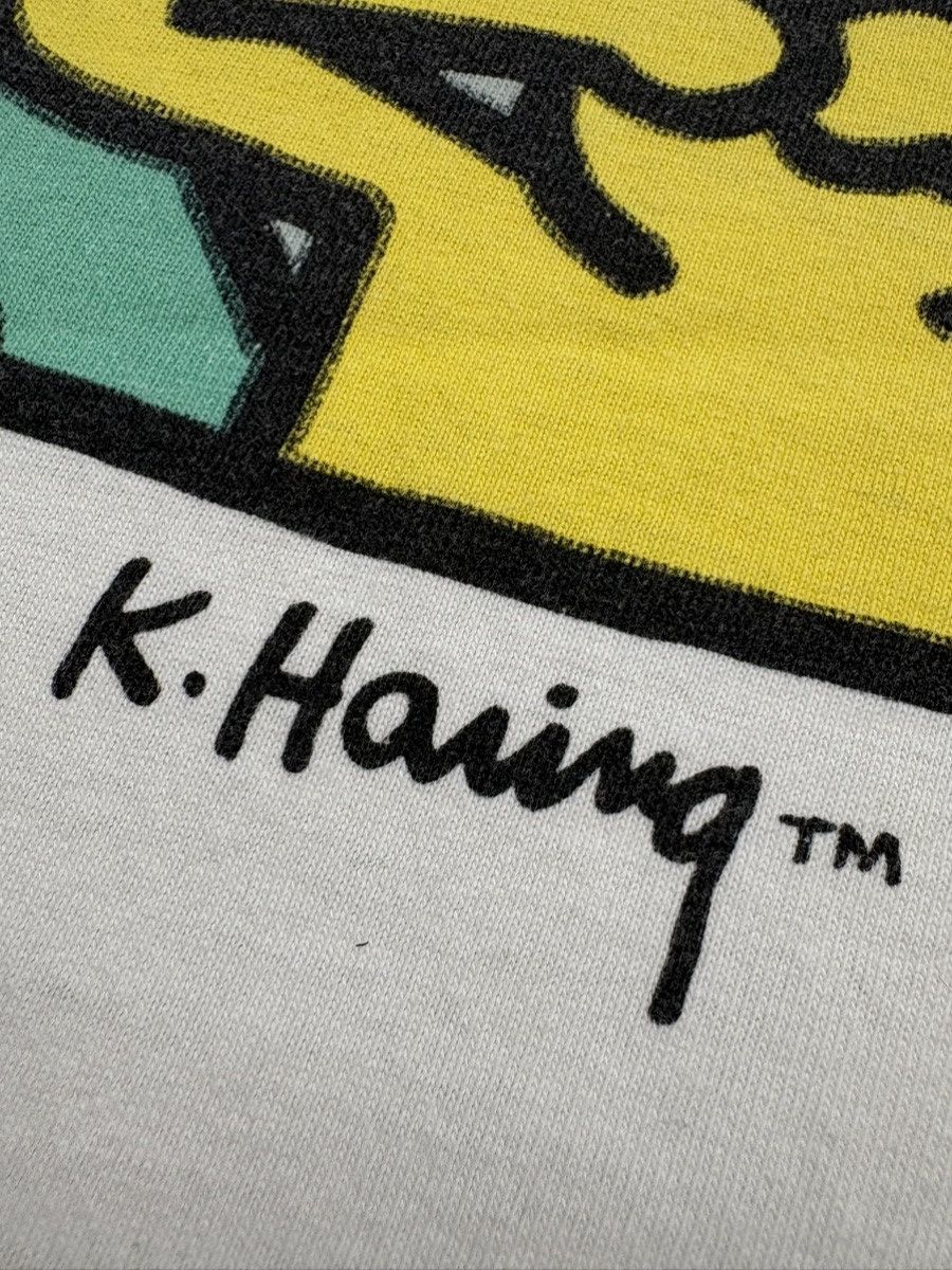 Keith Haring Vintage Keith Haring Hear No Pop Shop T-Shirt 80s Art Evil Size US L / EU 52-54 / 3 - 6 Thumbnail