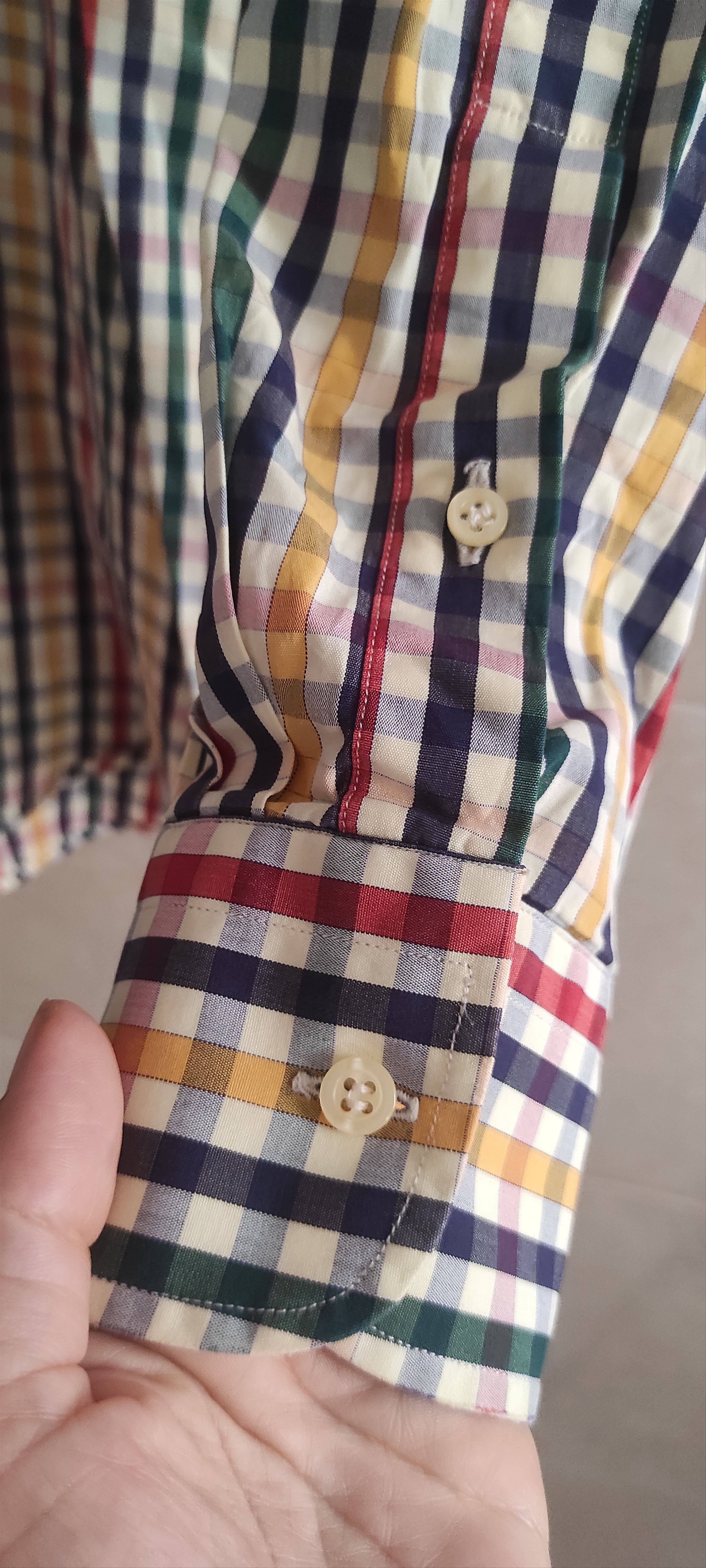 Paul & Shark Paul & Shark Yachting Shirt Button Down Multi Striped Cotton Size US XL / EU 56 / 4 - 3 Thumbnail