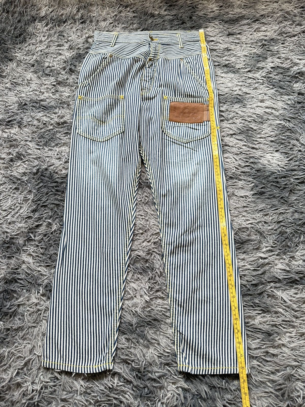 Lee × mercibeaucoup SS12 Mercibeaucoup x LEE drop crotch wabash denim jeans Size US 30 / EU 46 - 25 Thumbnail