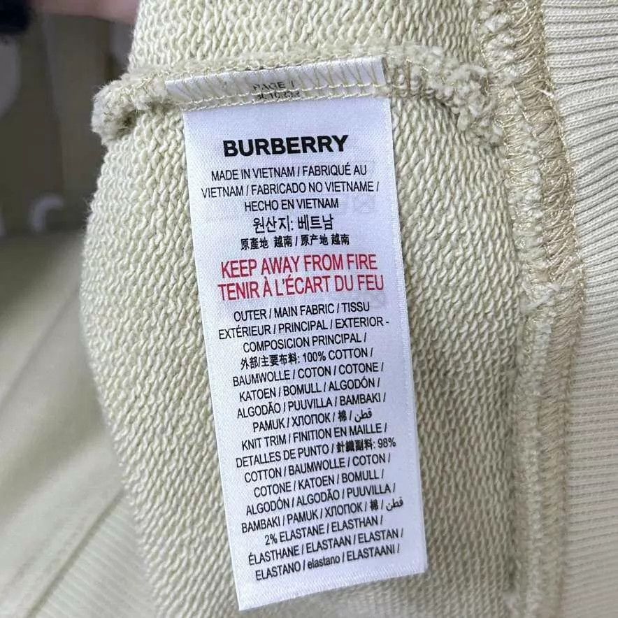 Burberry Burberry Avocado Logo Hoodie XXS Size XXS / US 00 / IT 34 - 4 Thumbnail