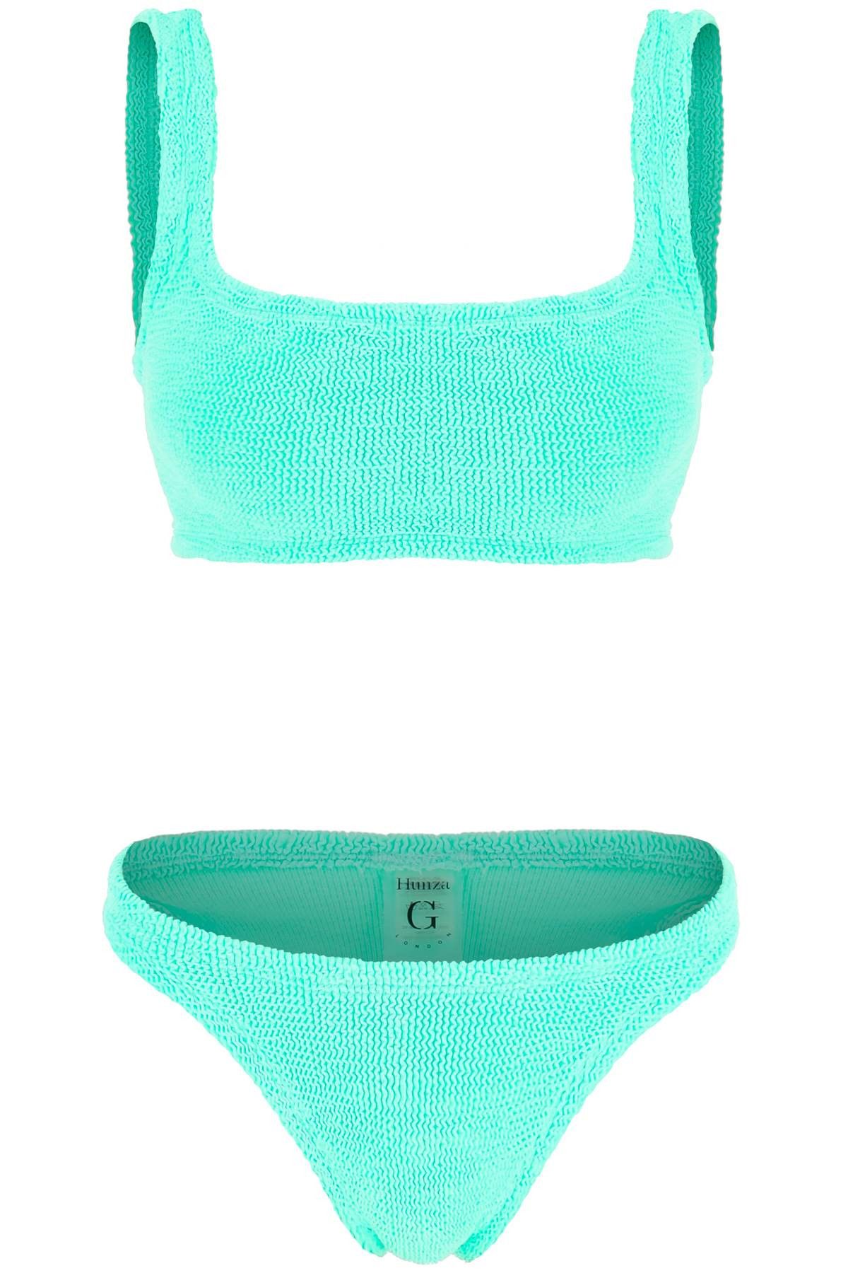 image of Hunza G Xandra Bikini Set in Verde, Women's