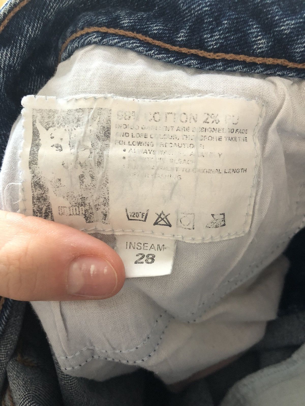 Puma PUMA DENIM VINTAGE QUALITY JEANS PANTS Size US 28 / EU 44 - 8 Thumbnail