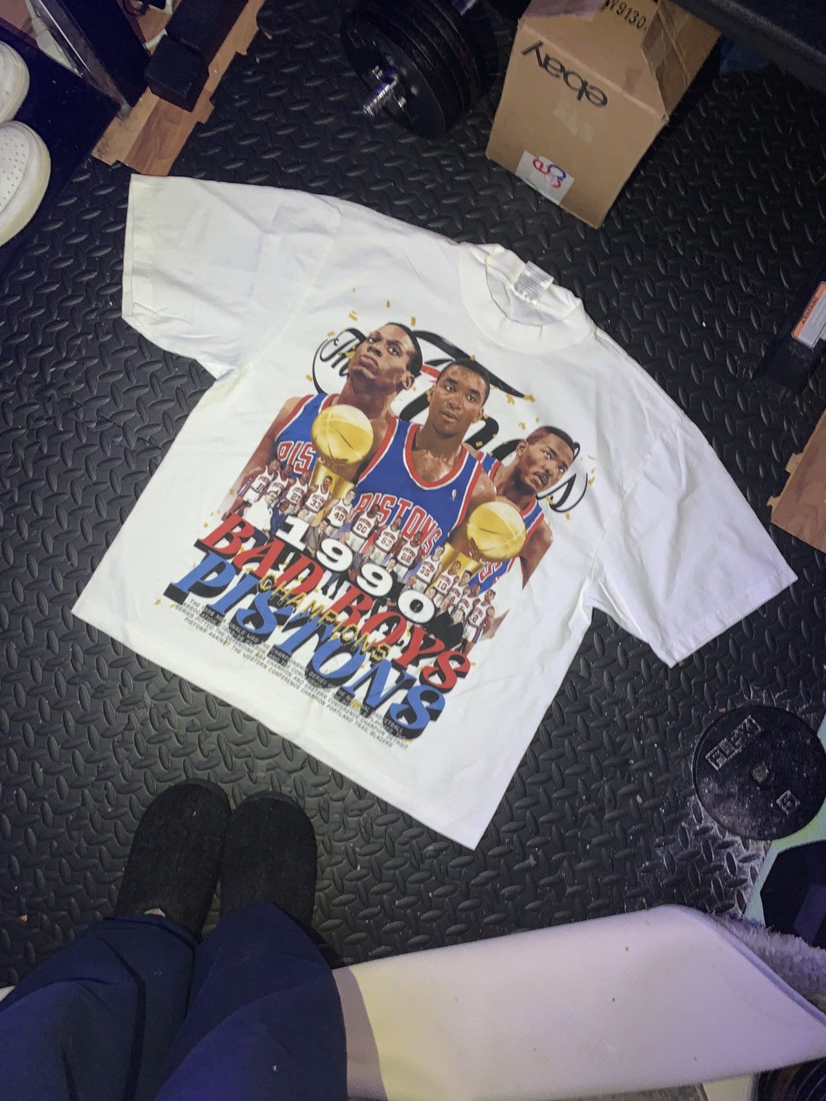 NBA Detroit Pistons NBA Rap Tee Size US XL / EU 56 / 4 - 1 Thumbnail