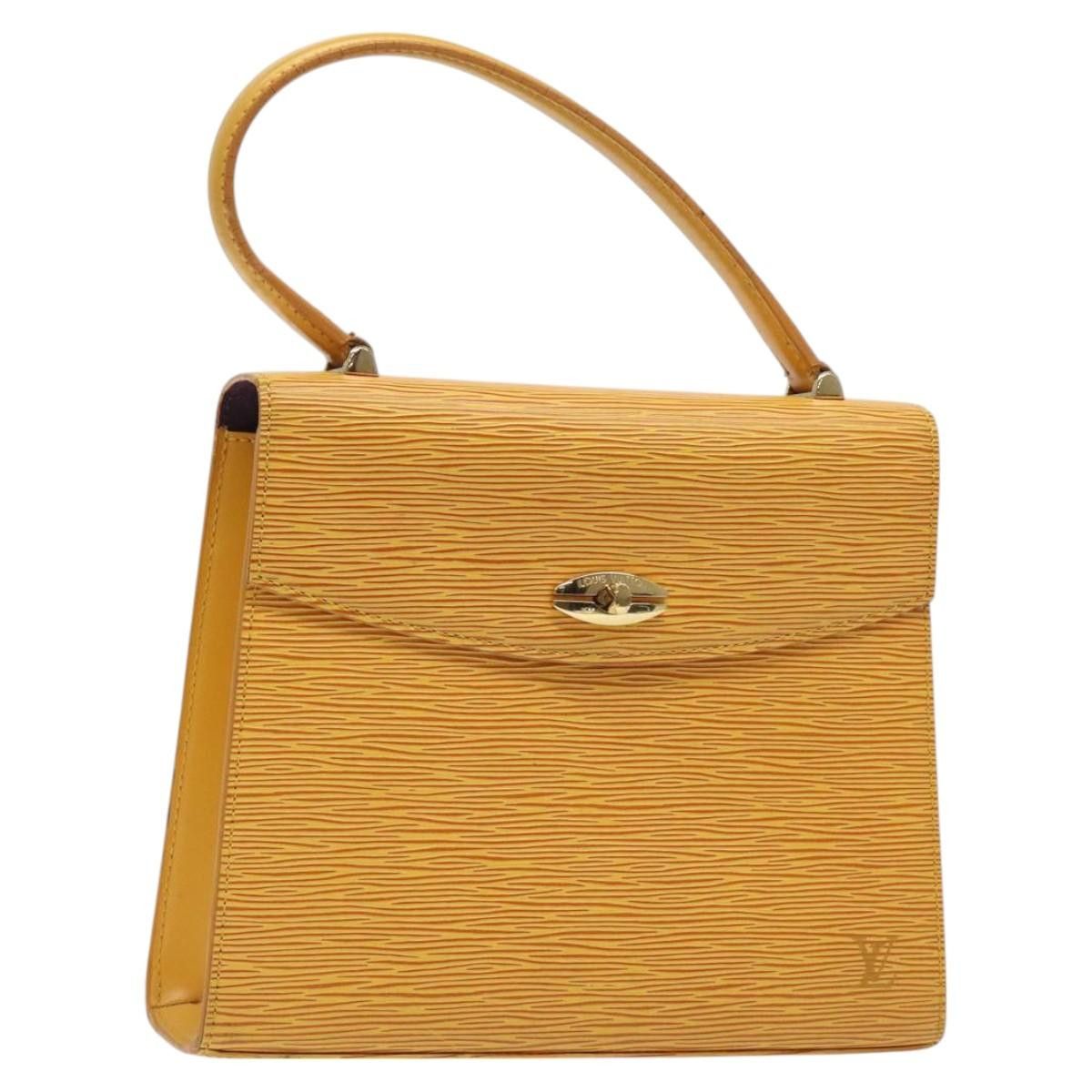 Louis Vuitton LOUIS VUITTON Epi Malesherbes Hand Bag Tassili Yellow Jonne Size ONE SIZE - 1 Thumbnail