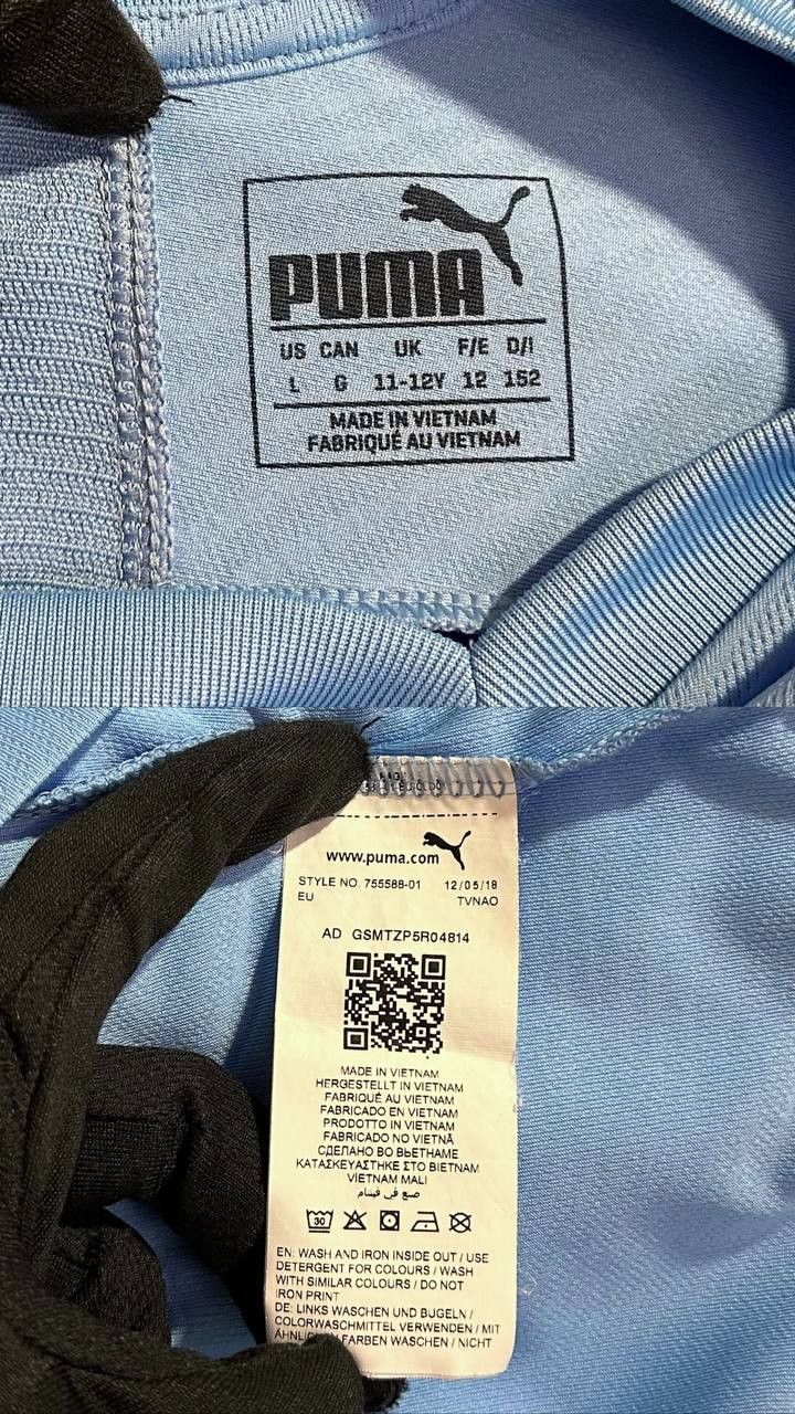 Puma Manchester City home 2019/20 RODRIGO Puma football jersey Size US XXS / EU 40 - 9 Thumbnail
