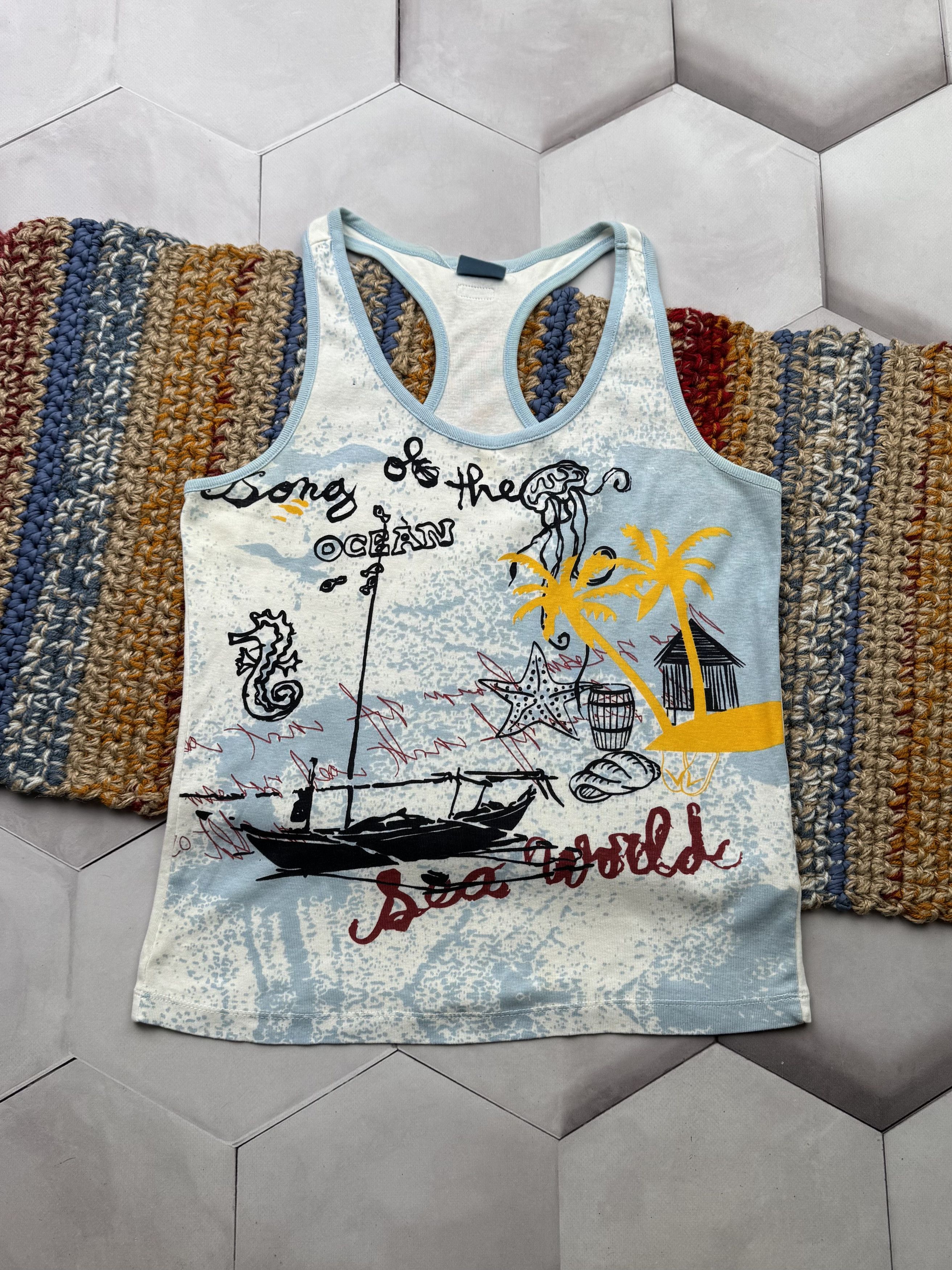 Japanese Brand Vintage Tank Top Size M / US 6-8 / IT 42-44 - 1 Thumbnail