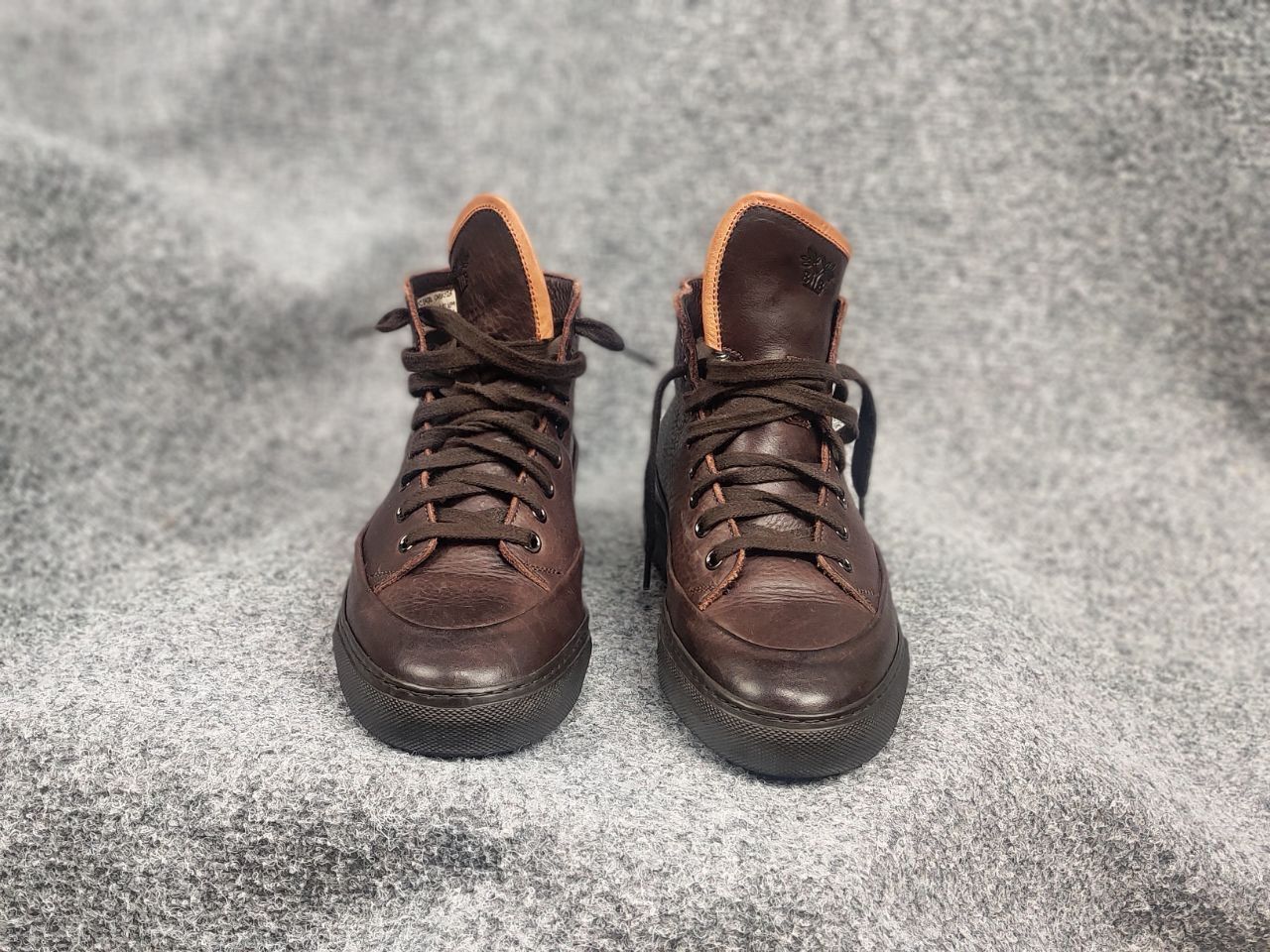 Other Benci Brothers scrambler Fur brown leather boots Sneakers Size US 8 / IT 38 - 7 Thumbnail