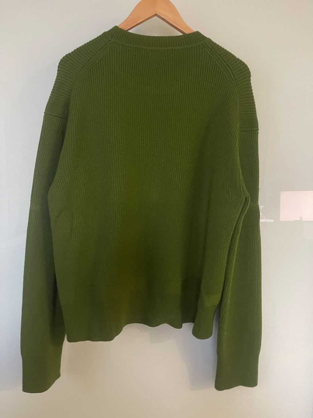Bottega Veneta Bottega Veneta Ribbed Cashmere Sweater 'Green' Size US L / EU 52-54 / 3 - 4 Thumbnail