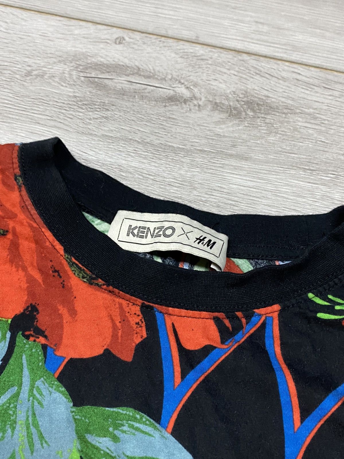 H&M × Kenzo Kenzo Paris flowers jungle over print t-shirt Size US S / EU 44-46 / 1 - 6 Thumbnail