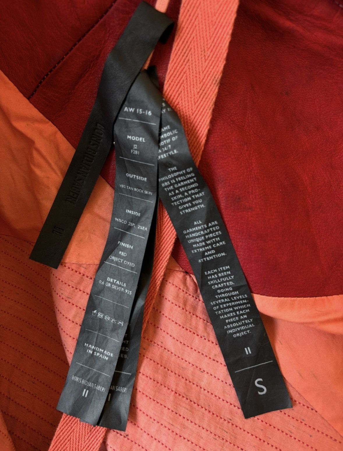 Boris Bidjan Saberi GRAIL J2 F281 Red w/ Hood Size US S / EU 44-46 / 1 - 18 Thumbnail