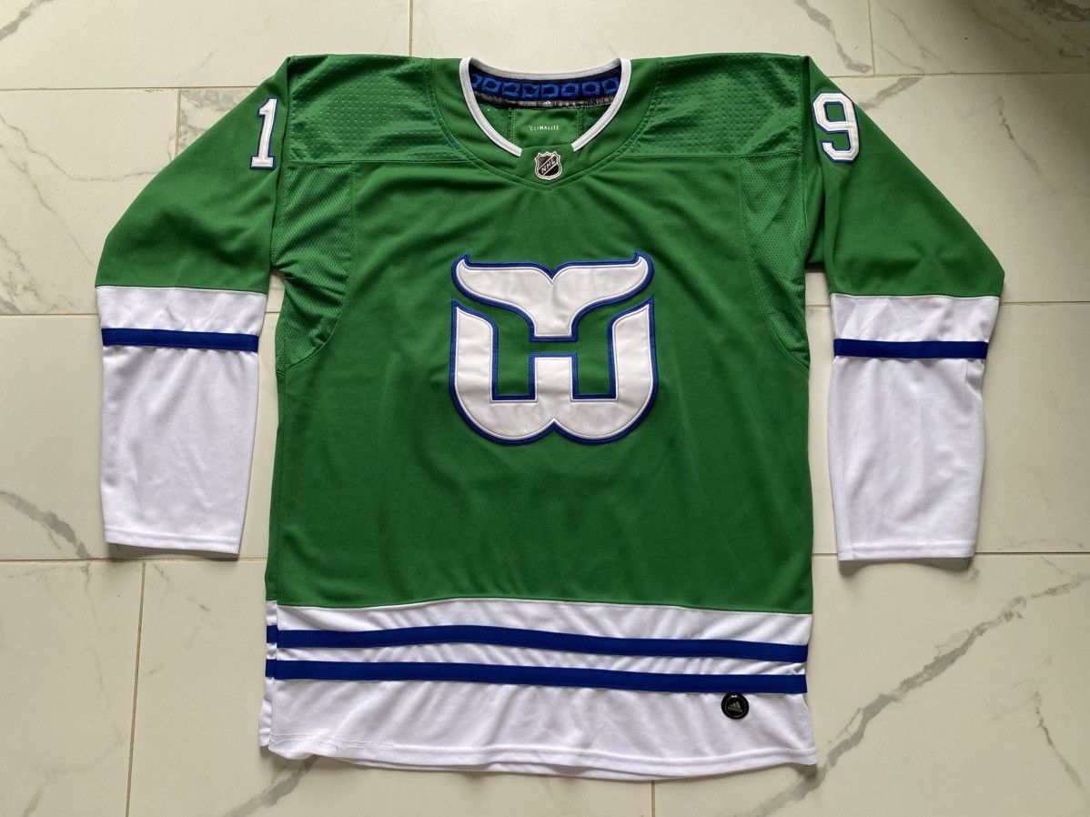 Adidas Adidas Hartford Whalers Dougie Hamilton #19 Hockey Jersey Size US XXL / EU 58 / 5 - 1 Thumbnail