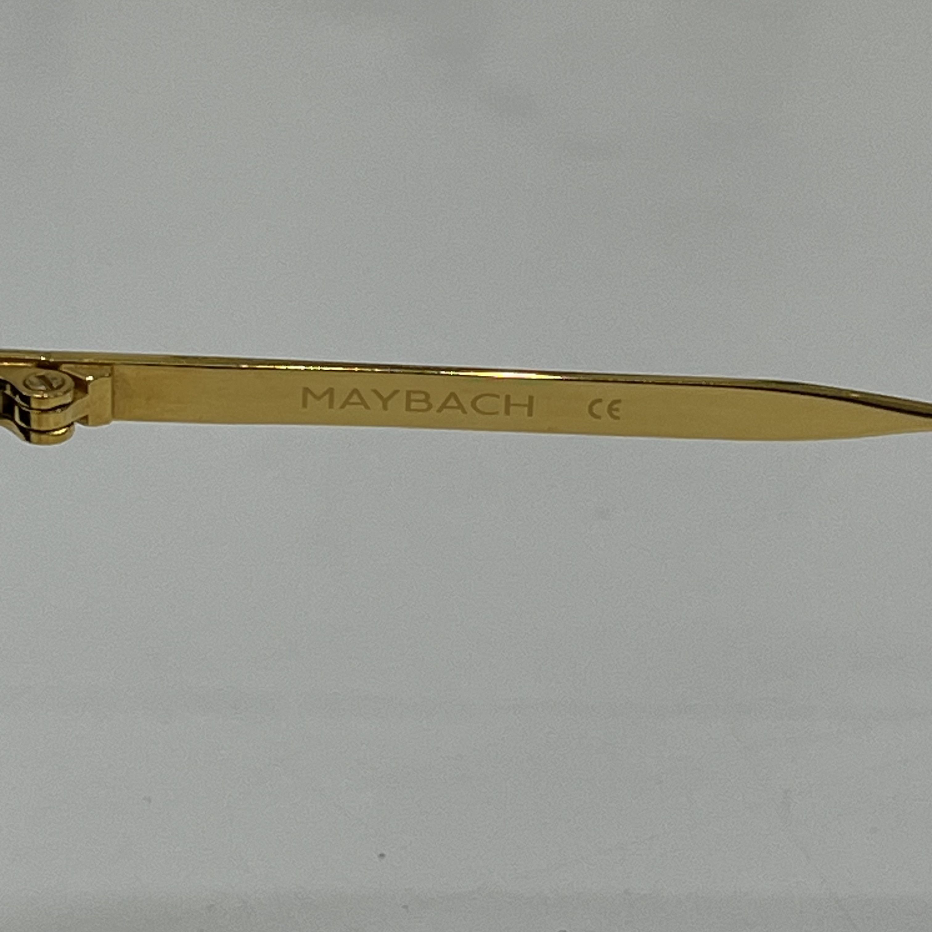 MAYBACH Eyewear Maybach Gold Wood Sunglasses Size ONE SIZE - 10 Thumbnail