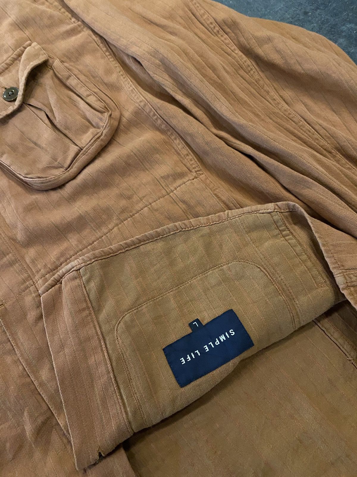 Beauty Beast × Japanese Brand Simple Life Avant Garde shirt Size US L / EU 52-54 / 3 - 6 Thumbnail