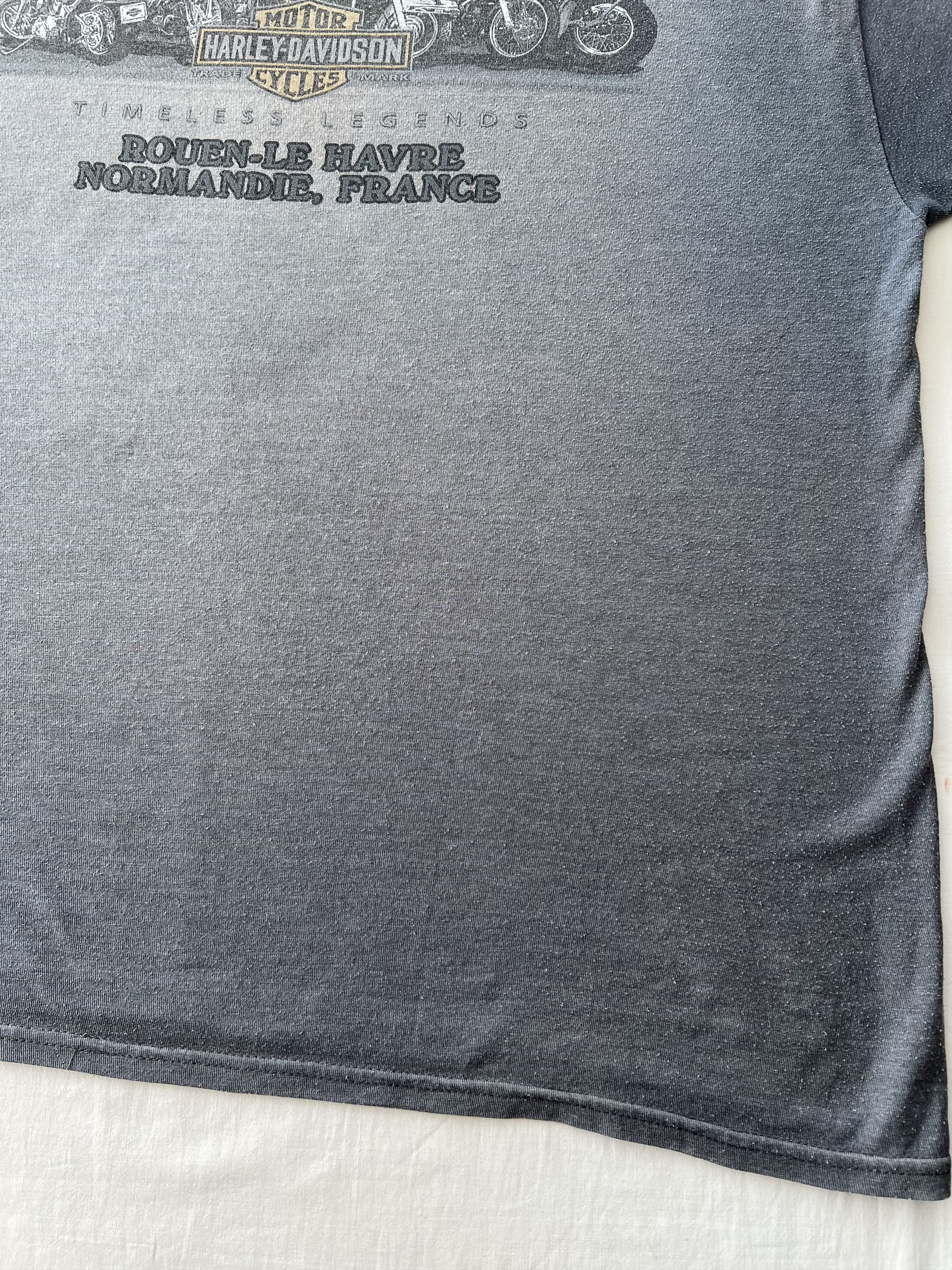 Harley Davidson Vintage 2014 Harley Davidson Motorcycle France T-shirt Size US XL / EU 56 / 4 - 18 Thumbnail